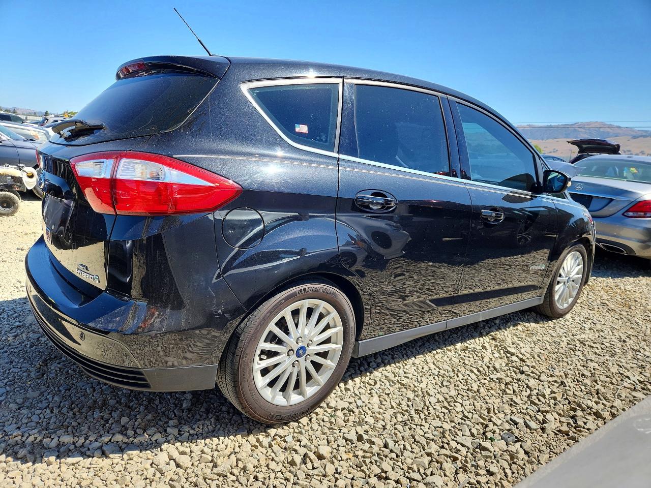 2013 Ford C-max Sel Black vin: 1FADP5BU9DL513302
