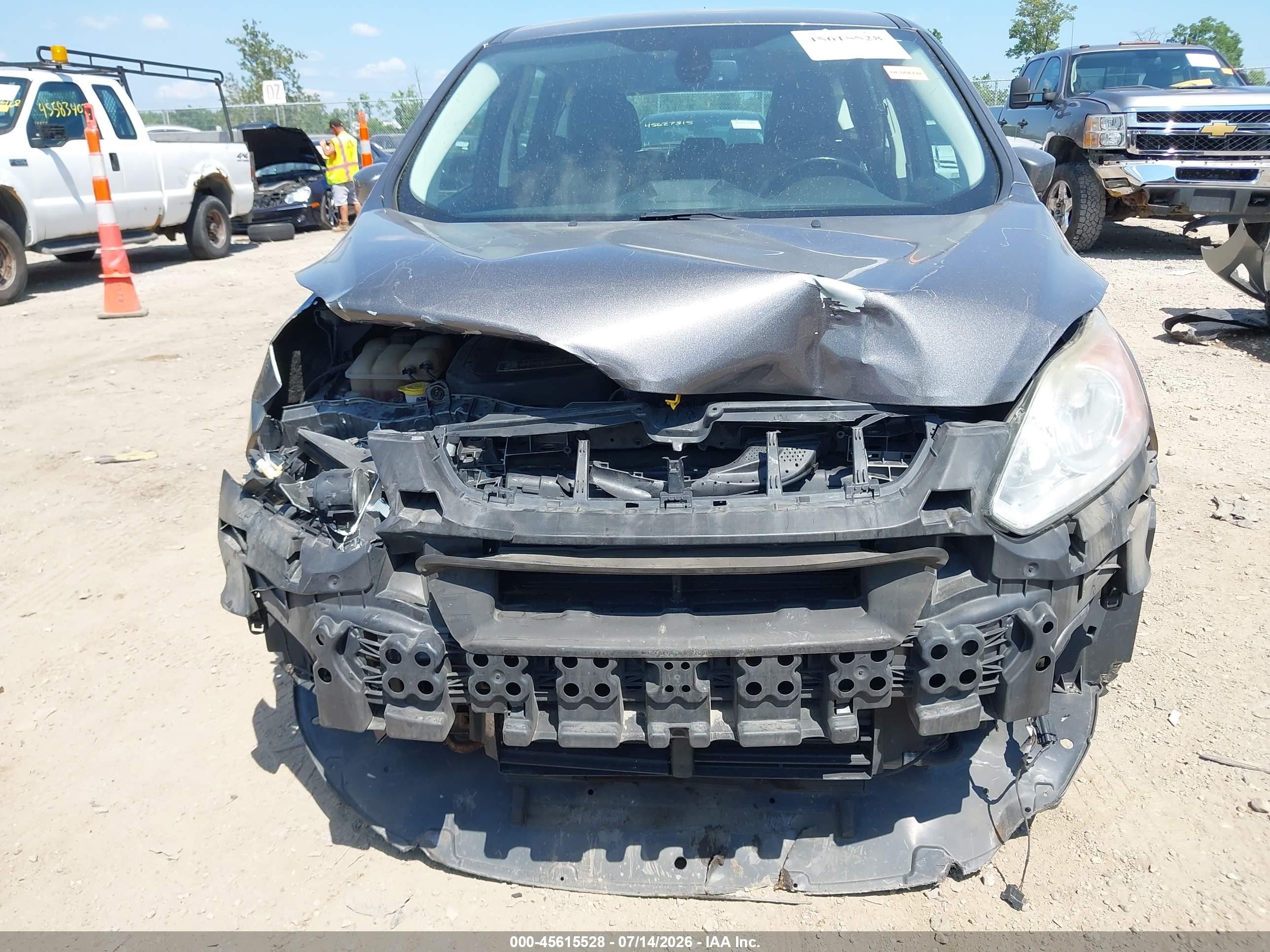 2013 Ford C-max Hybrid Sel Gray vin: 1FADP5BU9DL538684