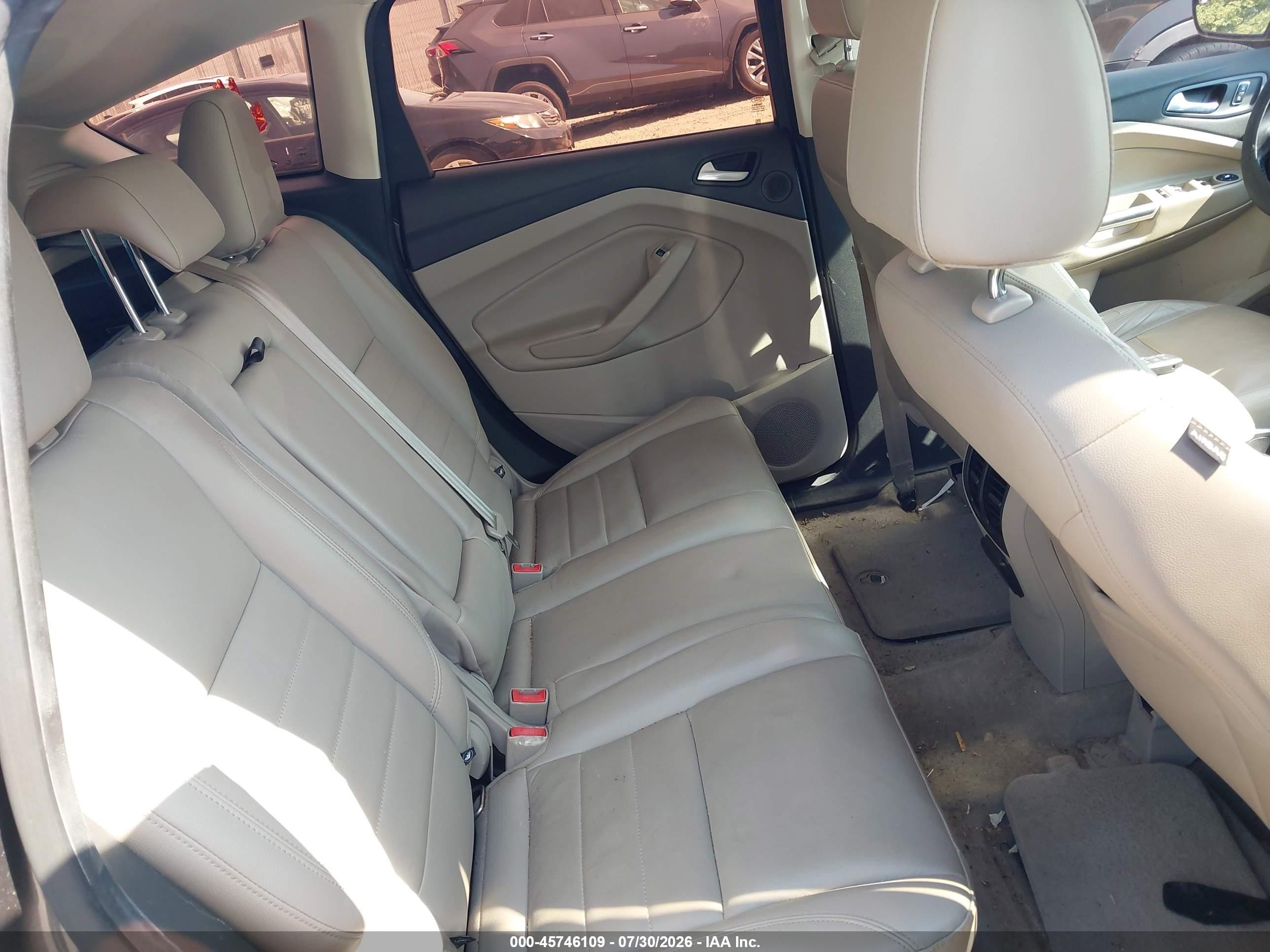 2013 Ford C-max Hybrid Sel Gray vin: 1FADP5BU9DL545053