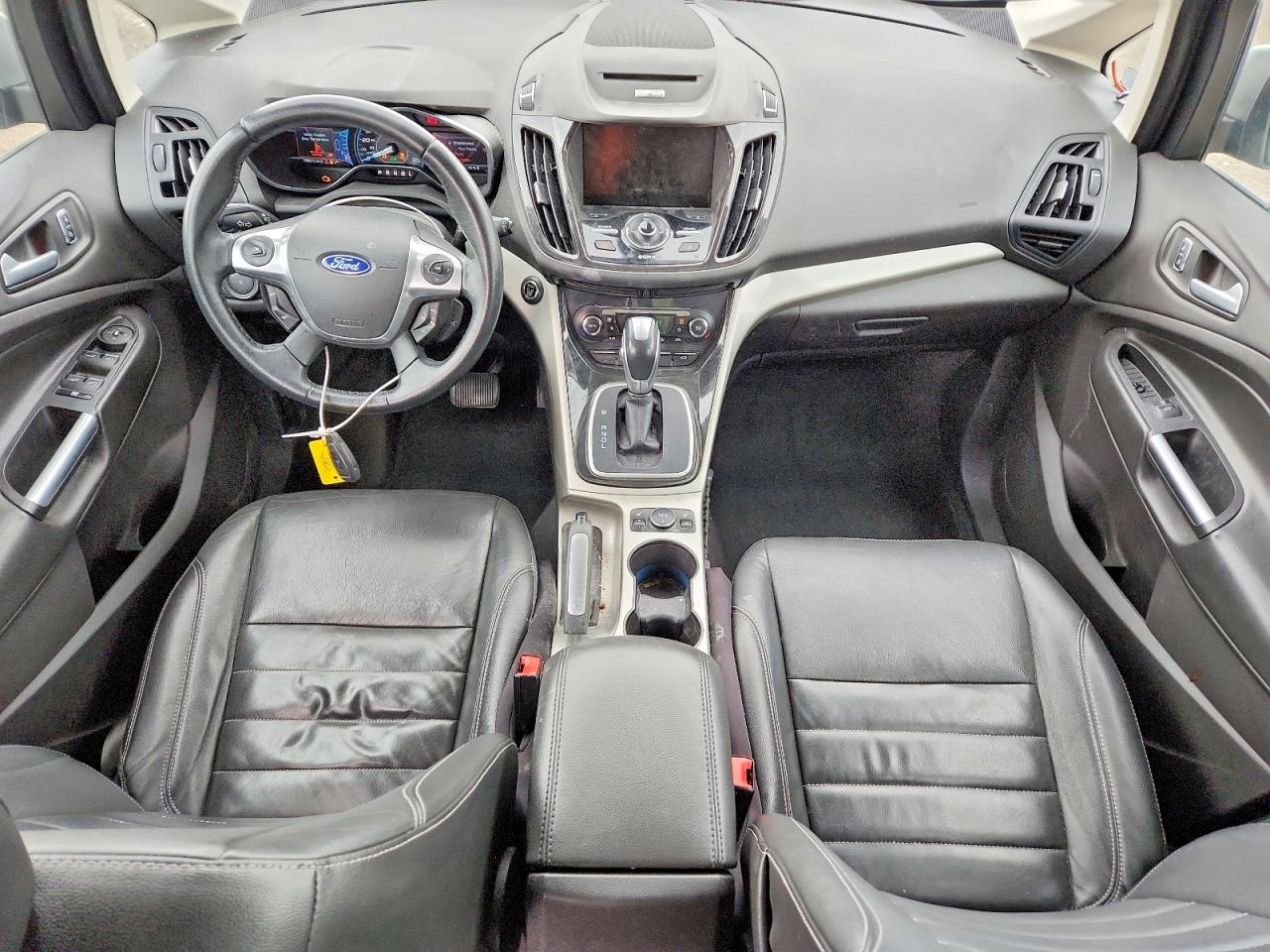2015 Ford C-max Sel Silver vin: 1FADP5BU9FL103800