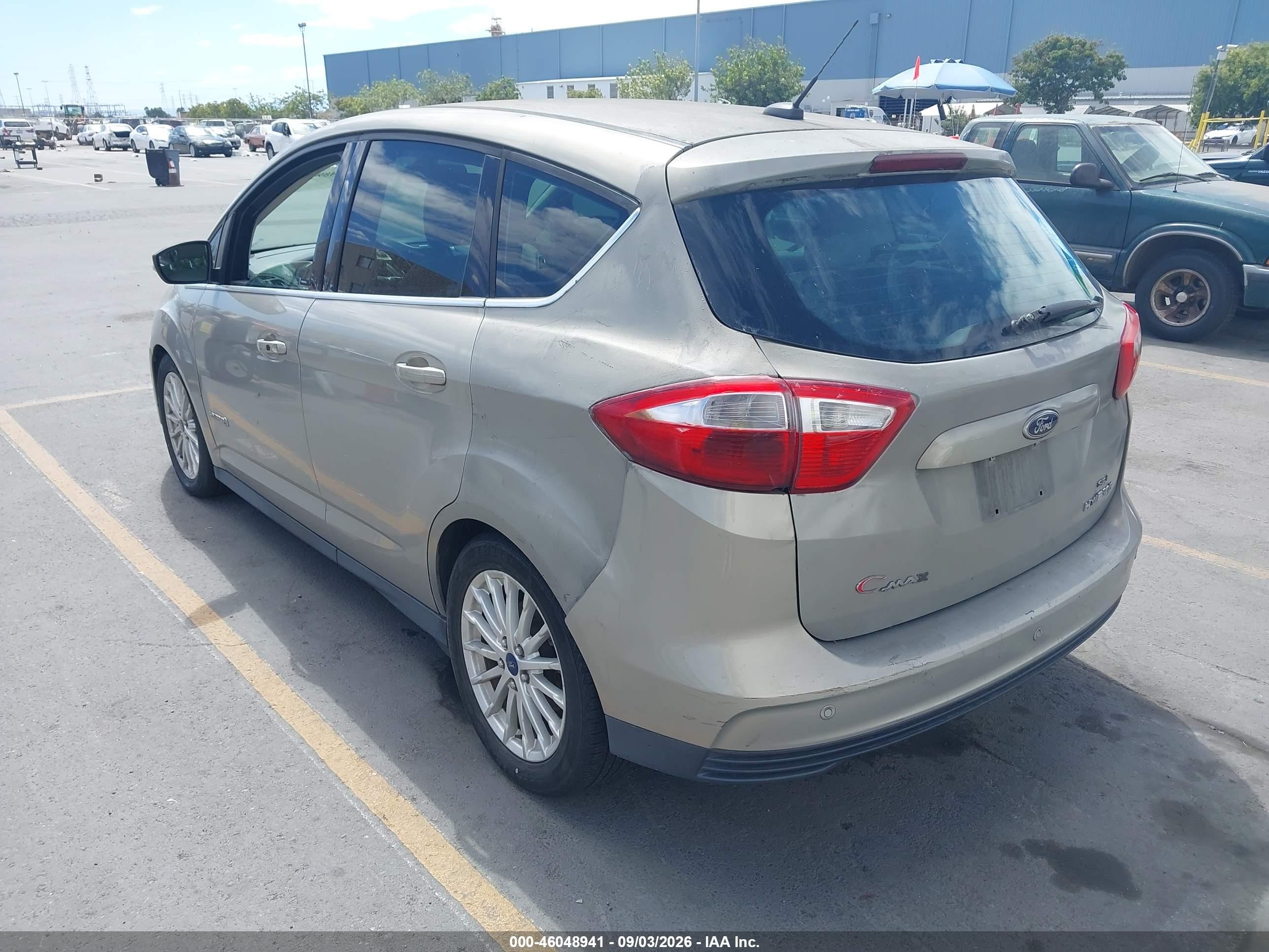 2015 Ford C-max Hybrid Sel Tan vin: 1FADP5BU9FL115378