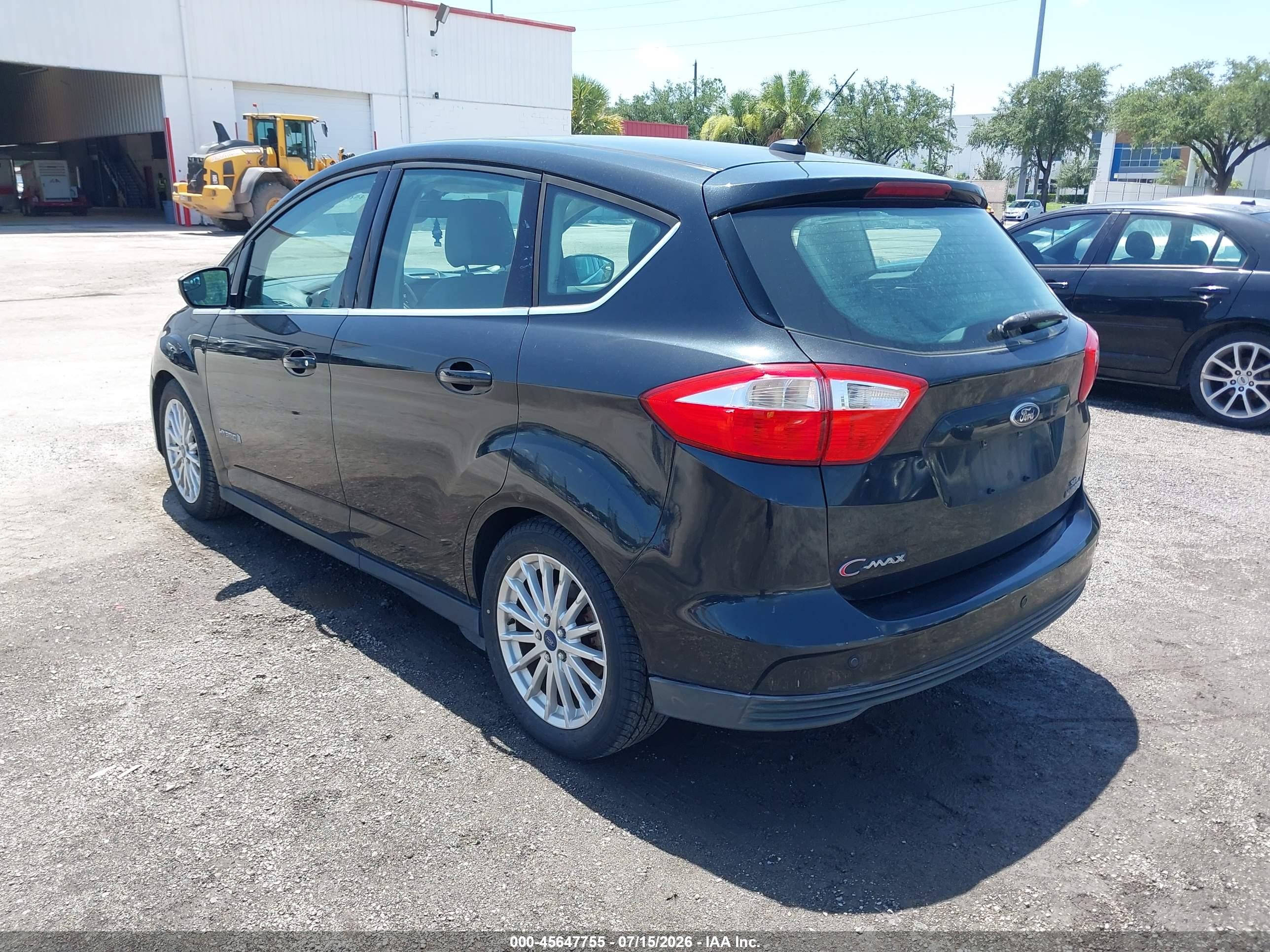 2015 Ford C-max Hybrid Sel Black vin: 1FADP5BU9FL122931