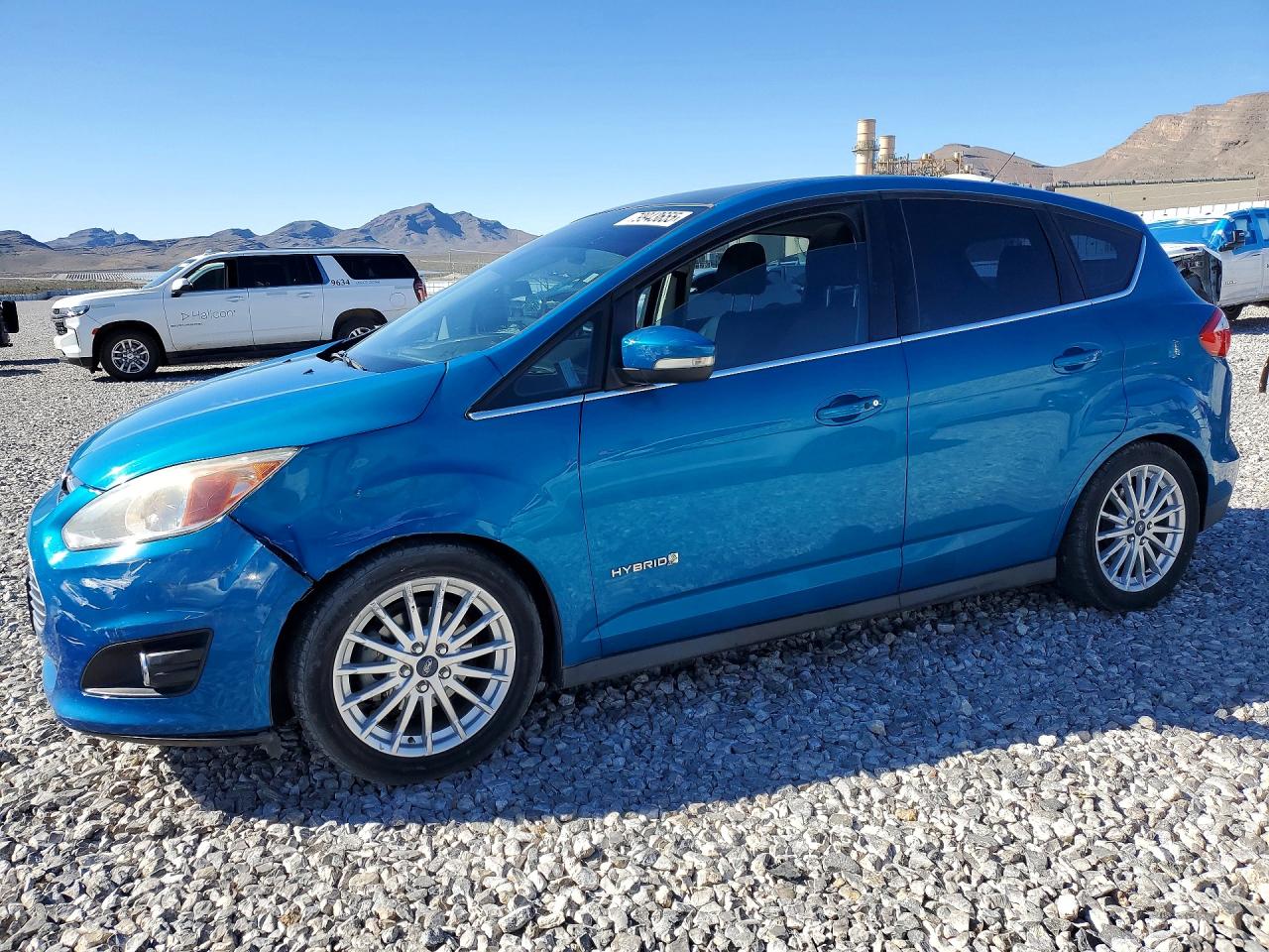 2013 Ford C-max Sel Blue vin: 1FADP5BUXDL526138