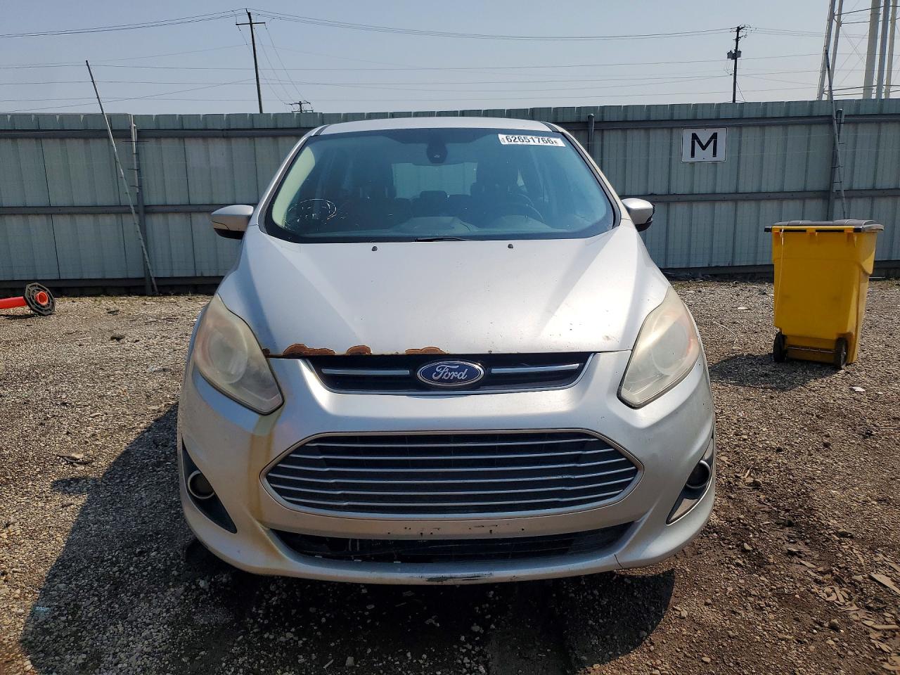 2013 Ford C-max Sel Silver vin: 1FADP5BUXDL536054