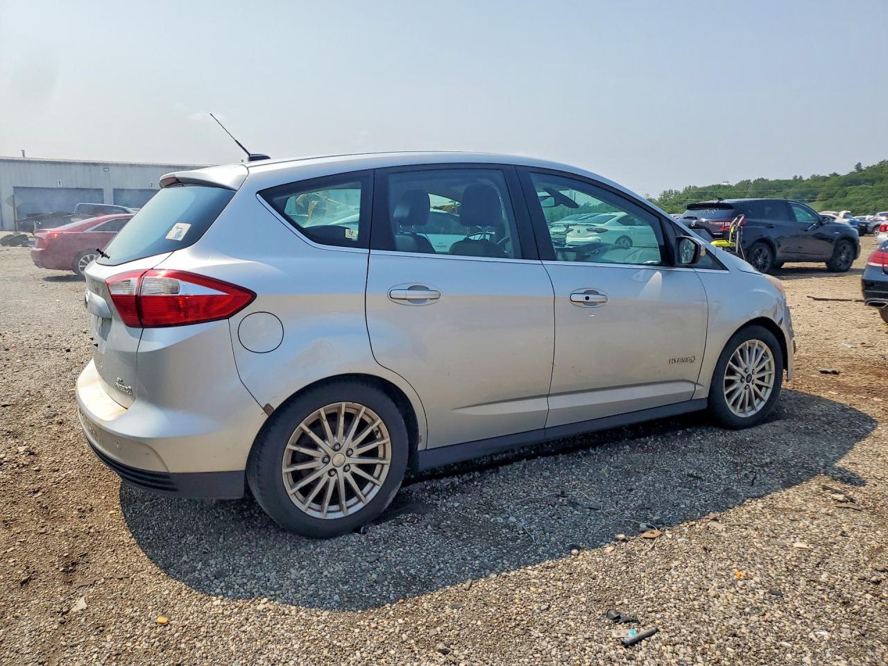 2013 Ford C-max Sel Silver vin: 1FADP5BUXDL536054