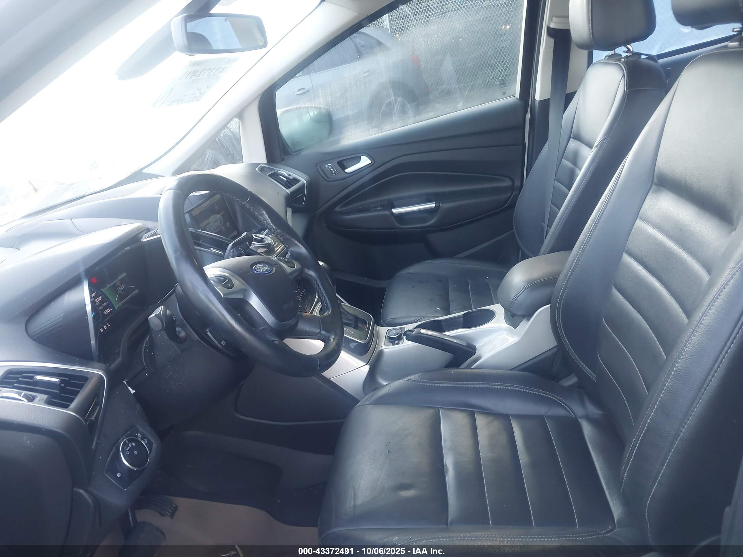 2013 Ford C-max Hybrid Sel Silver vin: 1FADP5BUXDL546731