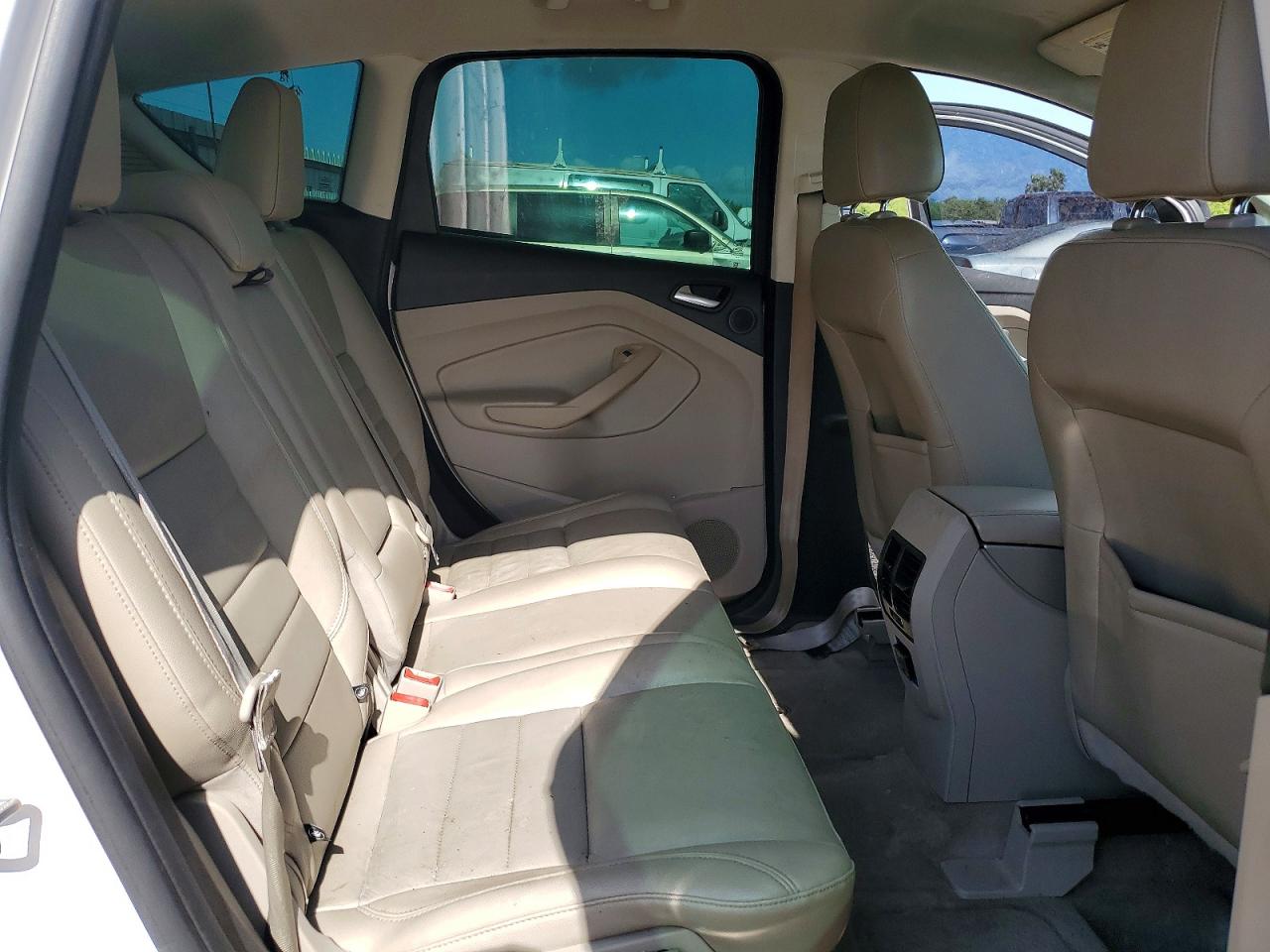 2014 Ford C-max Sel White vin: 1FADP5BUXEL501340