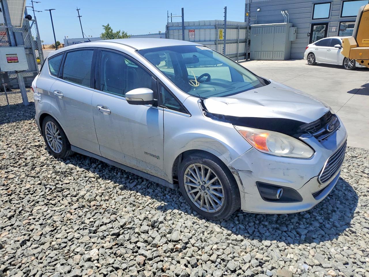 2014 Ford C-max Sel Silver vin: 1FADP5BUXEL520809