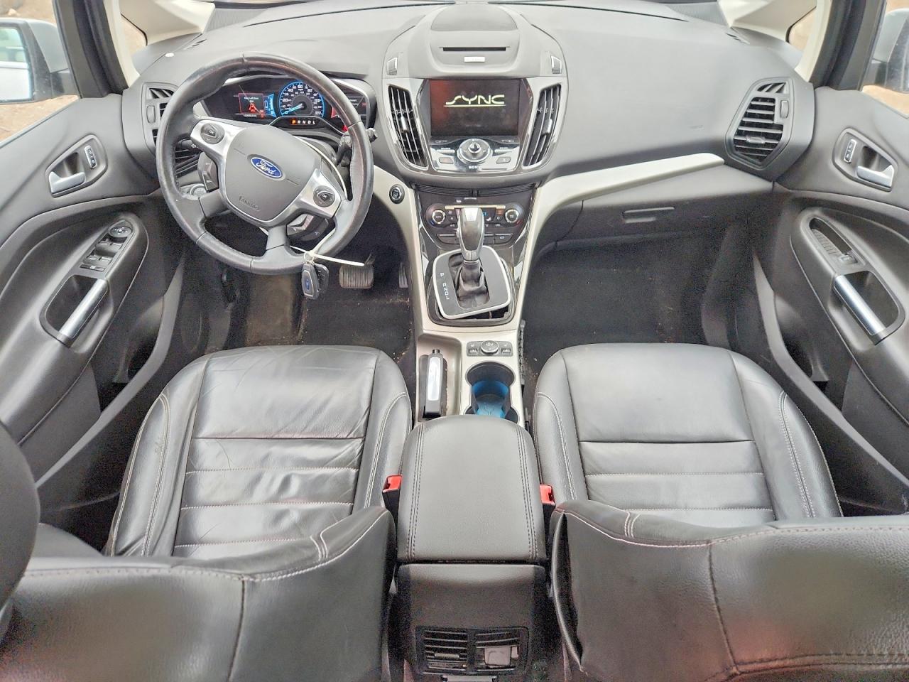 2015 Ford C-max Sel Silver vin: 1FADP5BUXFL117320