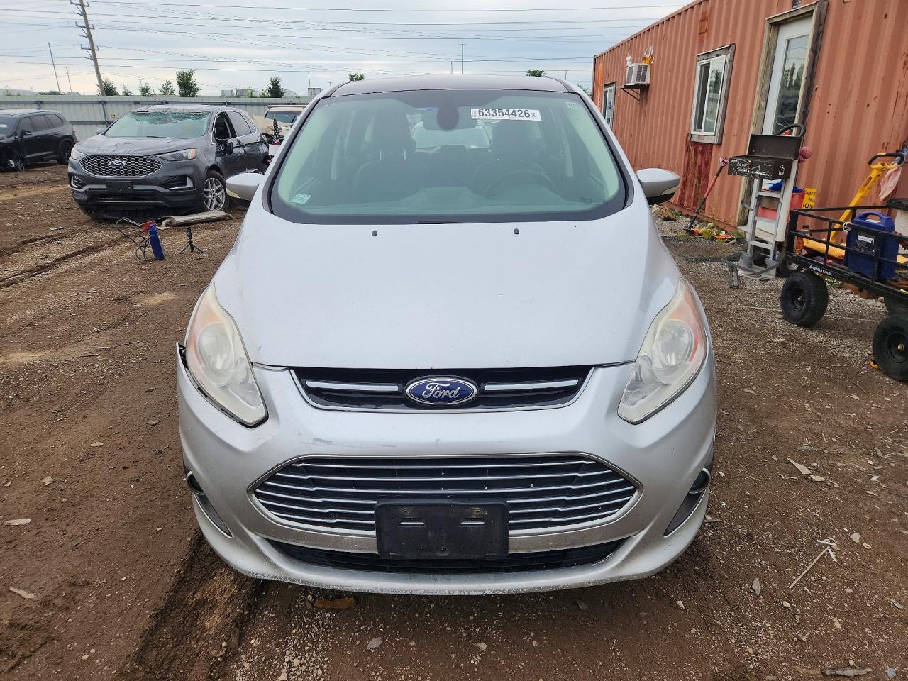 2015 Ford C-max Sel Silver vin: 1FADP5BUXFL117320