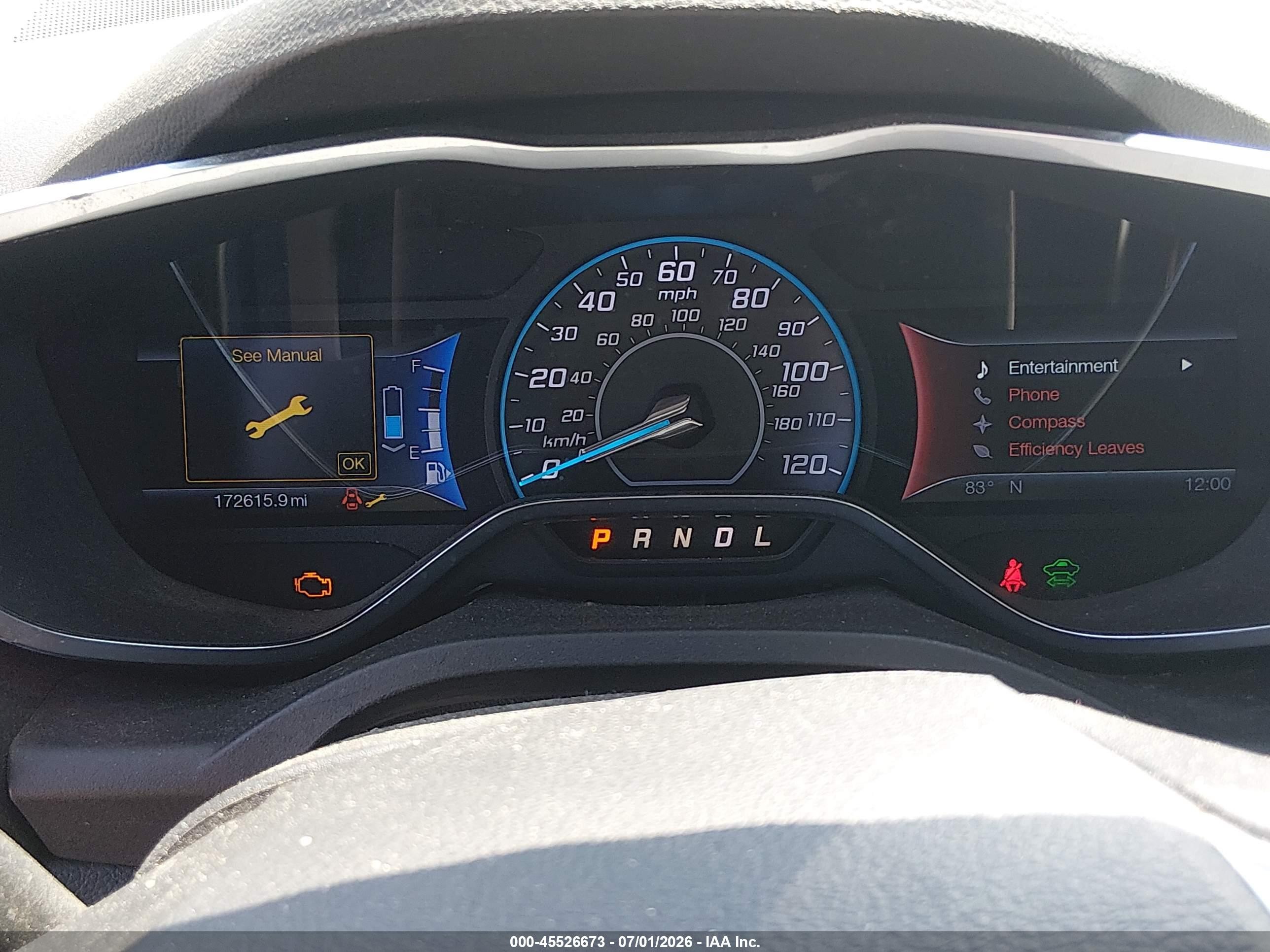 2013 Ford C-max Energi Sel Silver vin: 1FADP5CU0DL529046