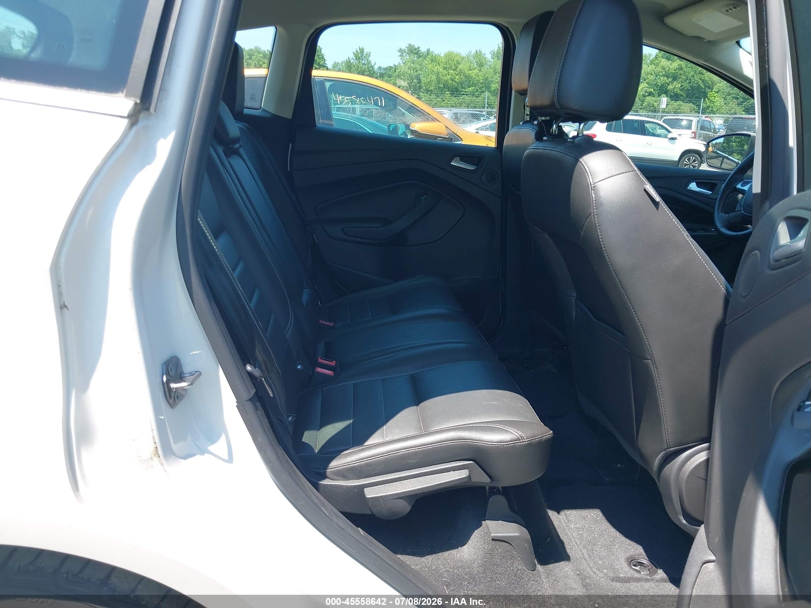 2013 Ford C-max Energi Sel White vin: 1FADP5CU0DL533131