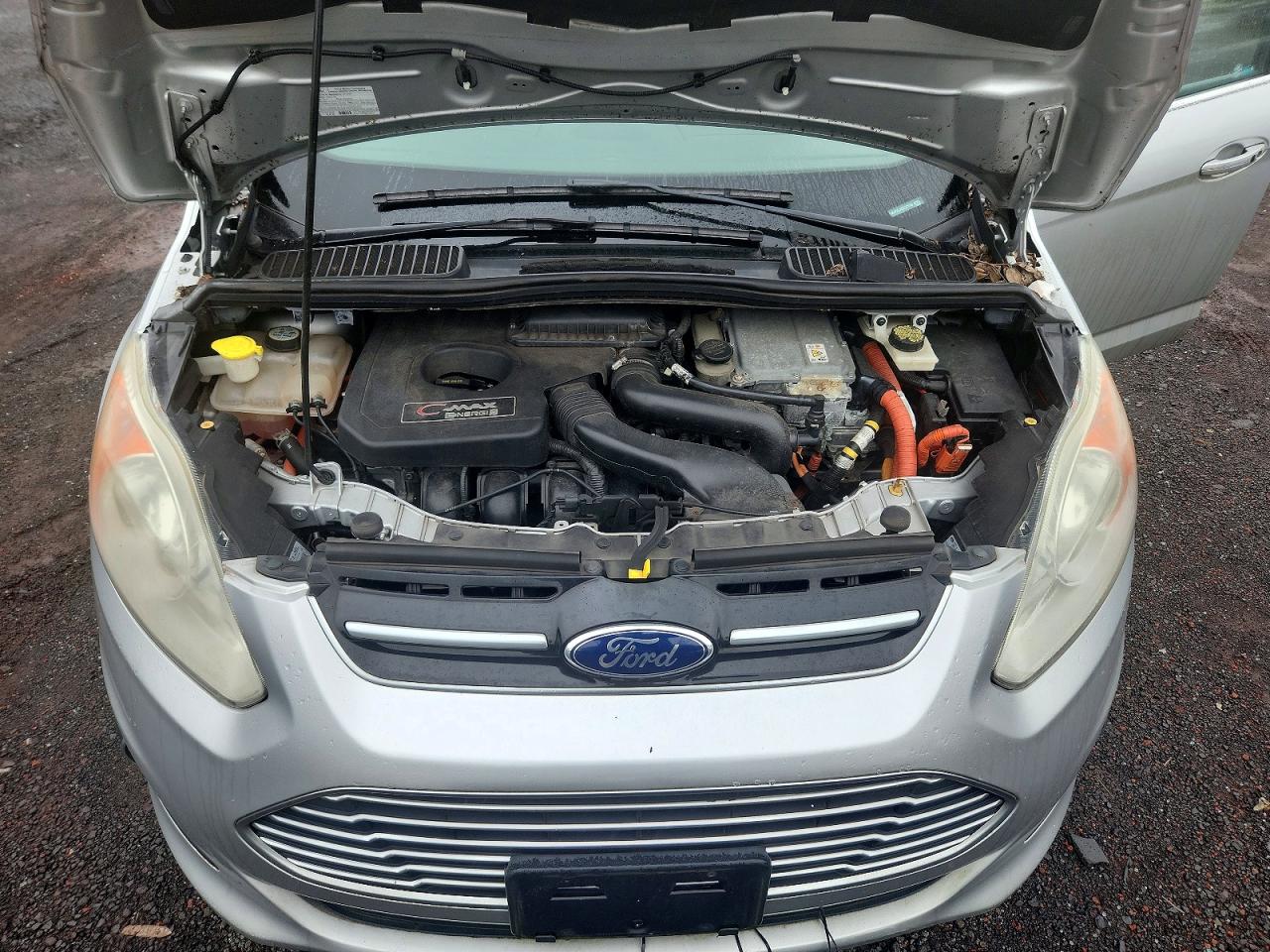 2013 Ford C-max Premium Silver vin: 1FADP5CU0DL545165