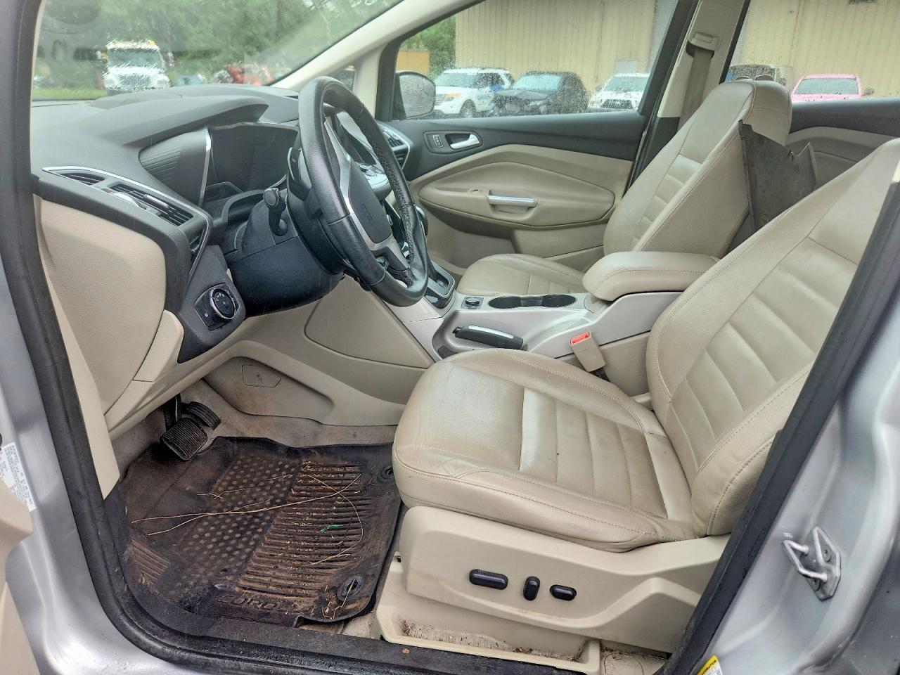 2013 Ford C-max Premium Silver vin: 1FADP5CU0DL545165