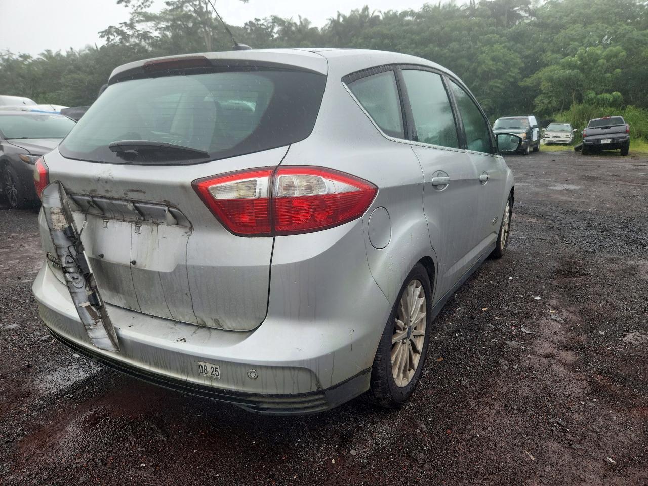 2013 Ford C-max Premium Silver vin: 1FADP5CU0DL545165