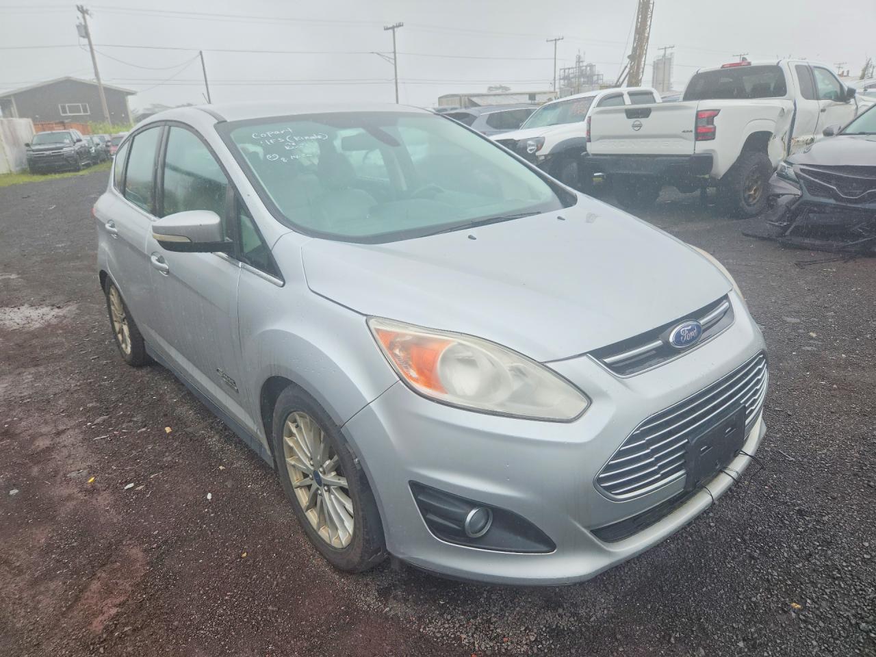 2013 Ford C-max Premium Silver vin: 1FADP5CU0DL545165