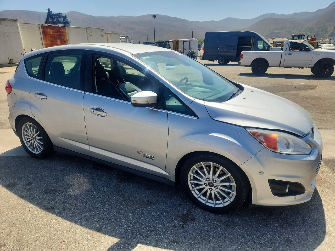 2014 Ford C-max Premium Silver vin: 1FADP5CU0EL512989