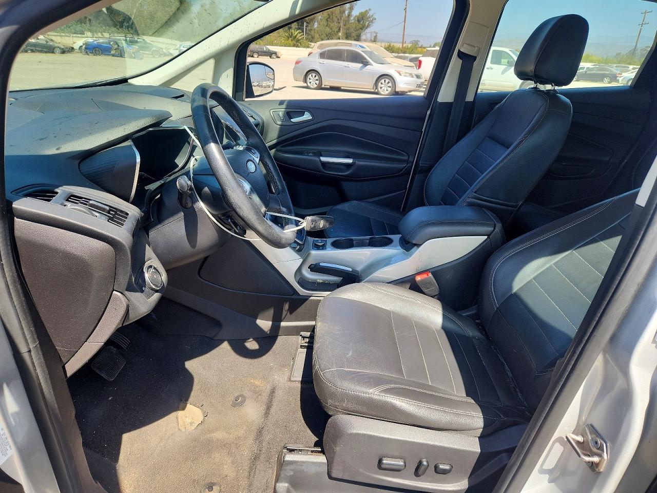 2014 Ford C-max Premium Silver vin: 1FADP5CU0EL512989