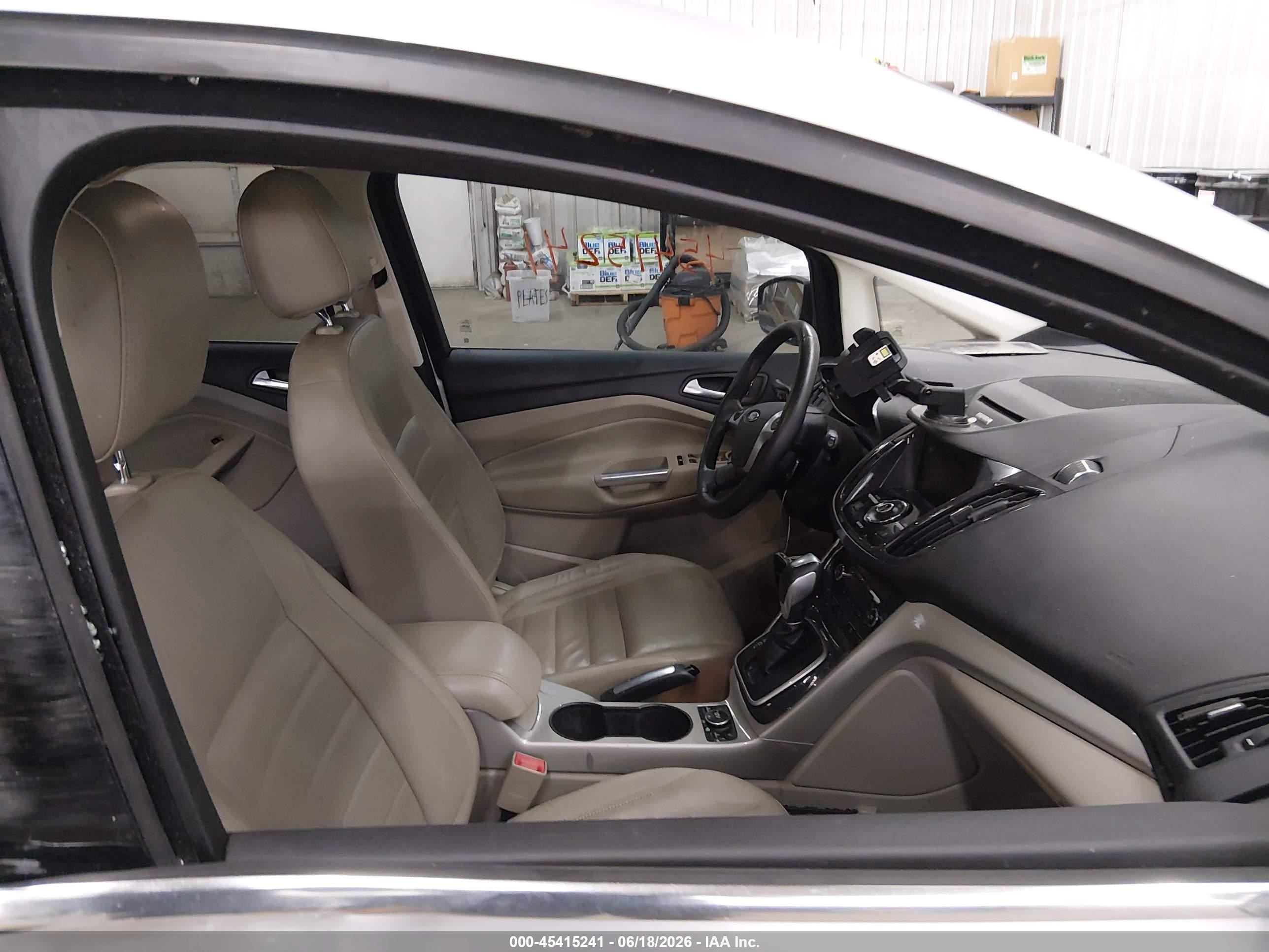 2014 Ford C-max Energi Sel Серебряный vin: 1FADP5CU0EL513205