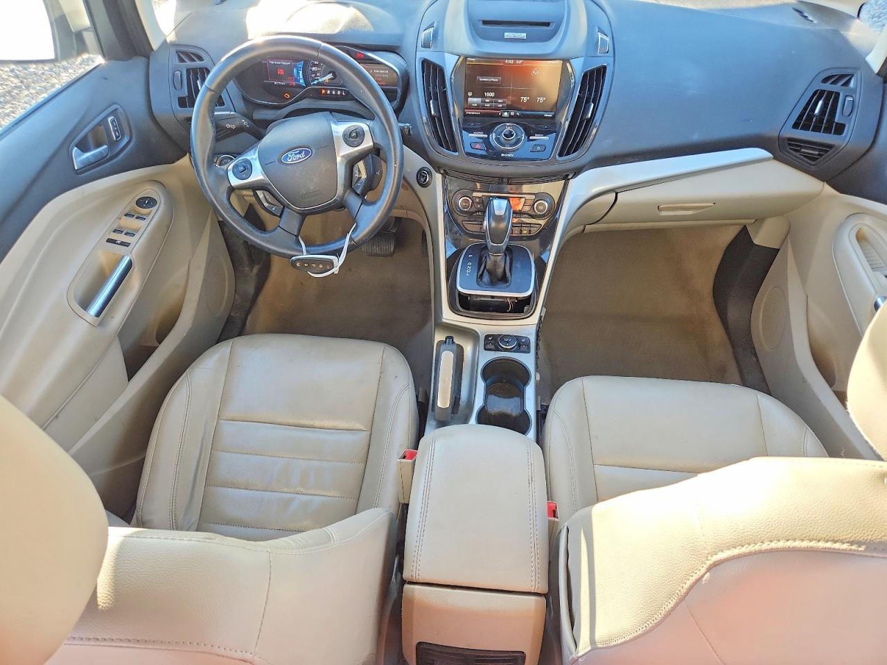 2014 Ford C-max Premium Silver vin: 1FADP5CU0EL521644