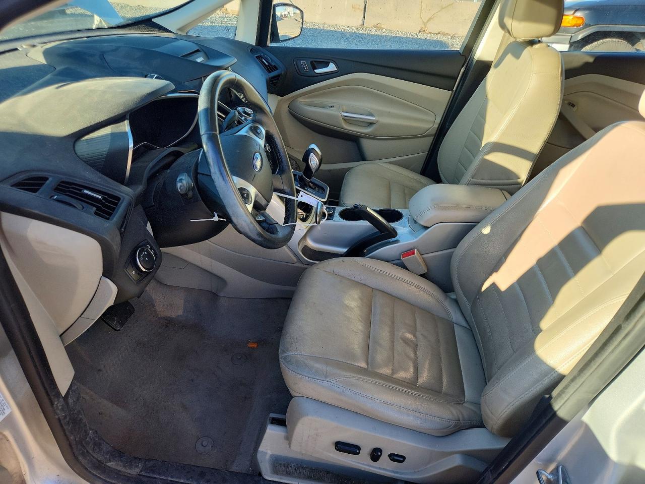 2014 Ford C-max Premium Silver vin: 1FADP5CU0EL521644