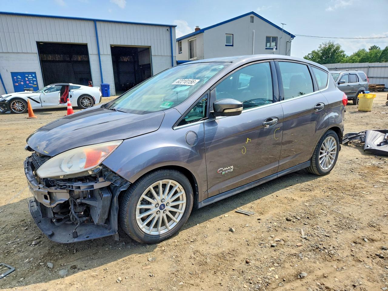 2013 Ford C-max Premium Gray vin: 1FADP5CU1DL507542