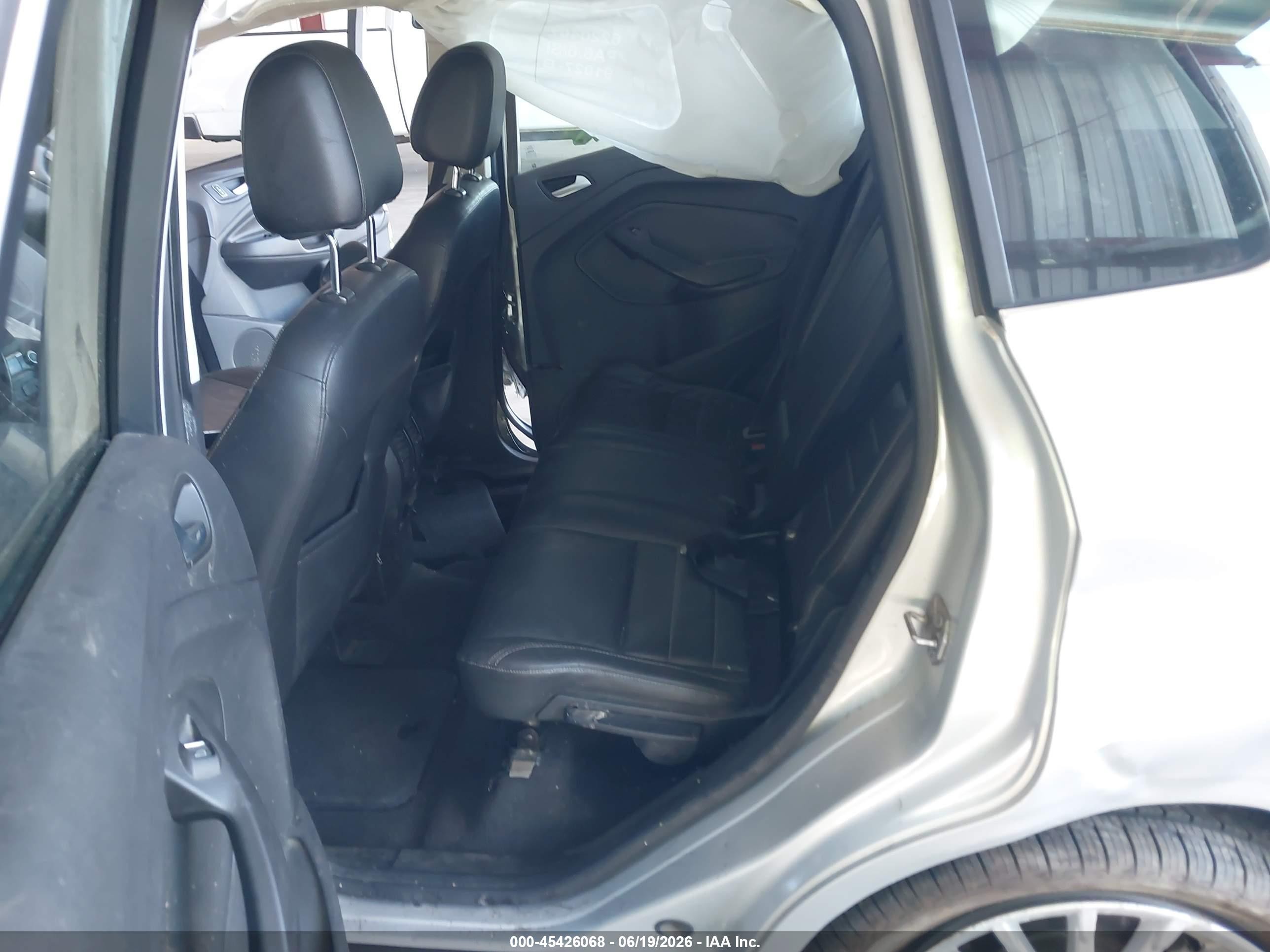 2013 Ford C-max Energi Sel Silver vin: 1FADP5CU1DL533199
