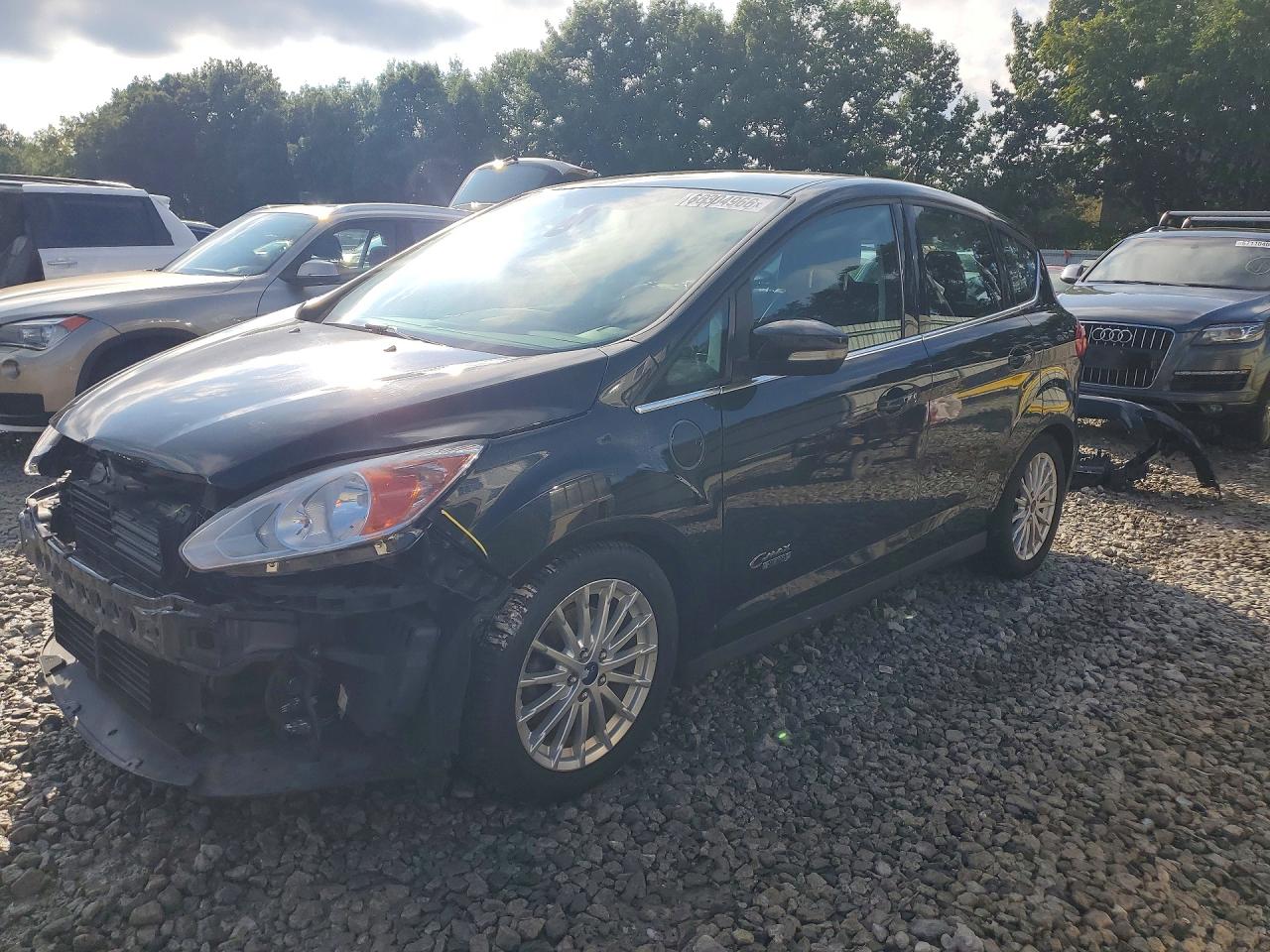 2013 Ford C-max Premium Black vin: 1FADP5CU1DL539679