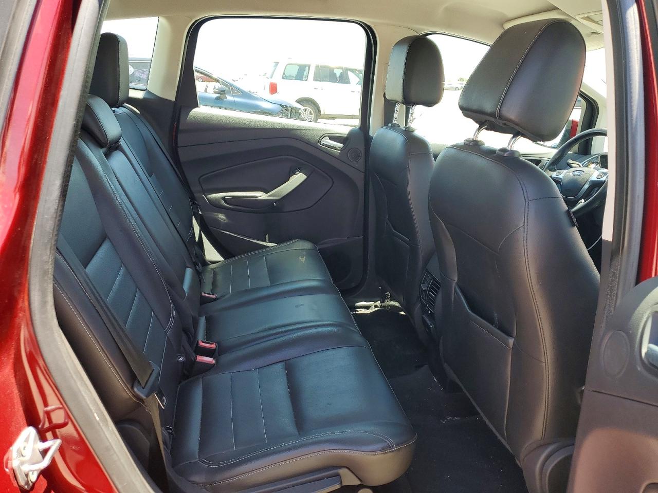 2013 Ford C-max Premium Red vin: 1FADP5CU1DL540055
