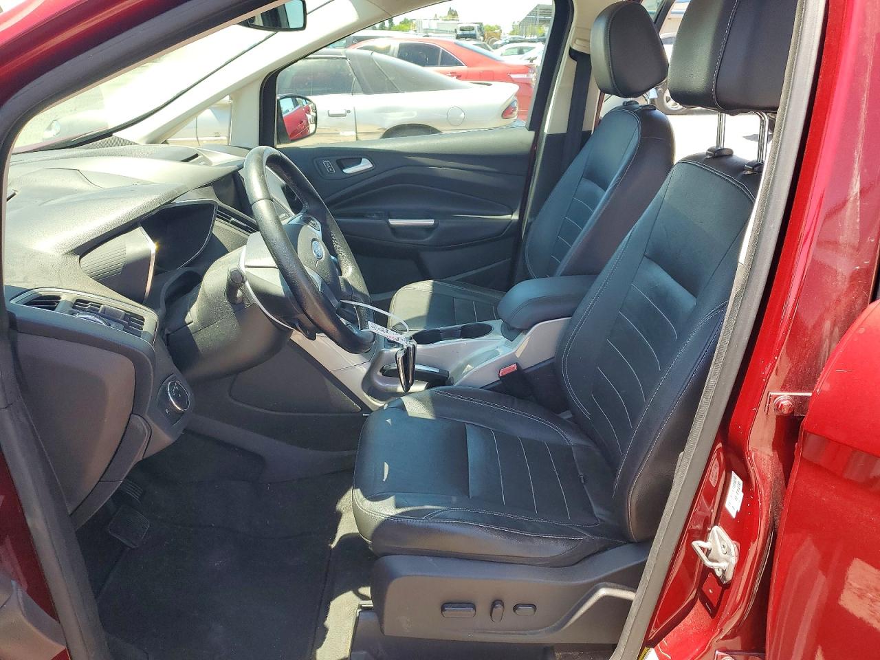 2013 Ford C-max Premium Red vin: 1FADP5CU1DL540055