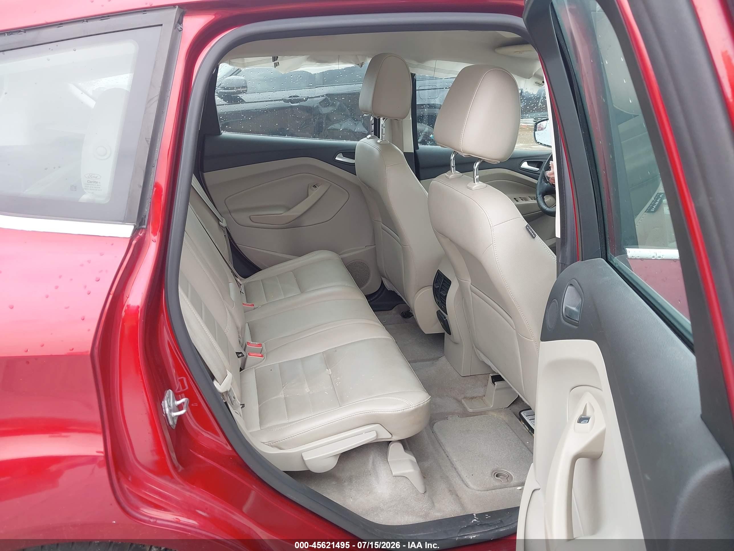 2013 Ford C-max Energi Sel Red vin: 1FADP5CU1DL548978