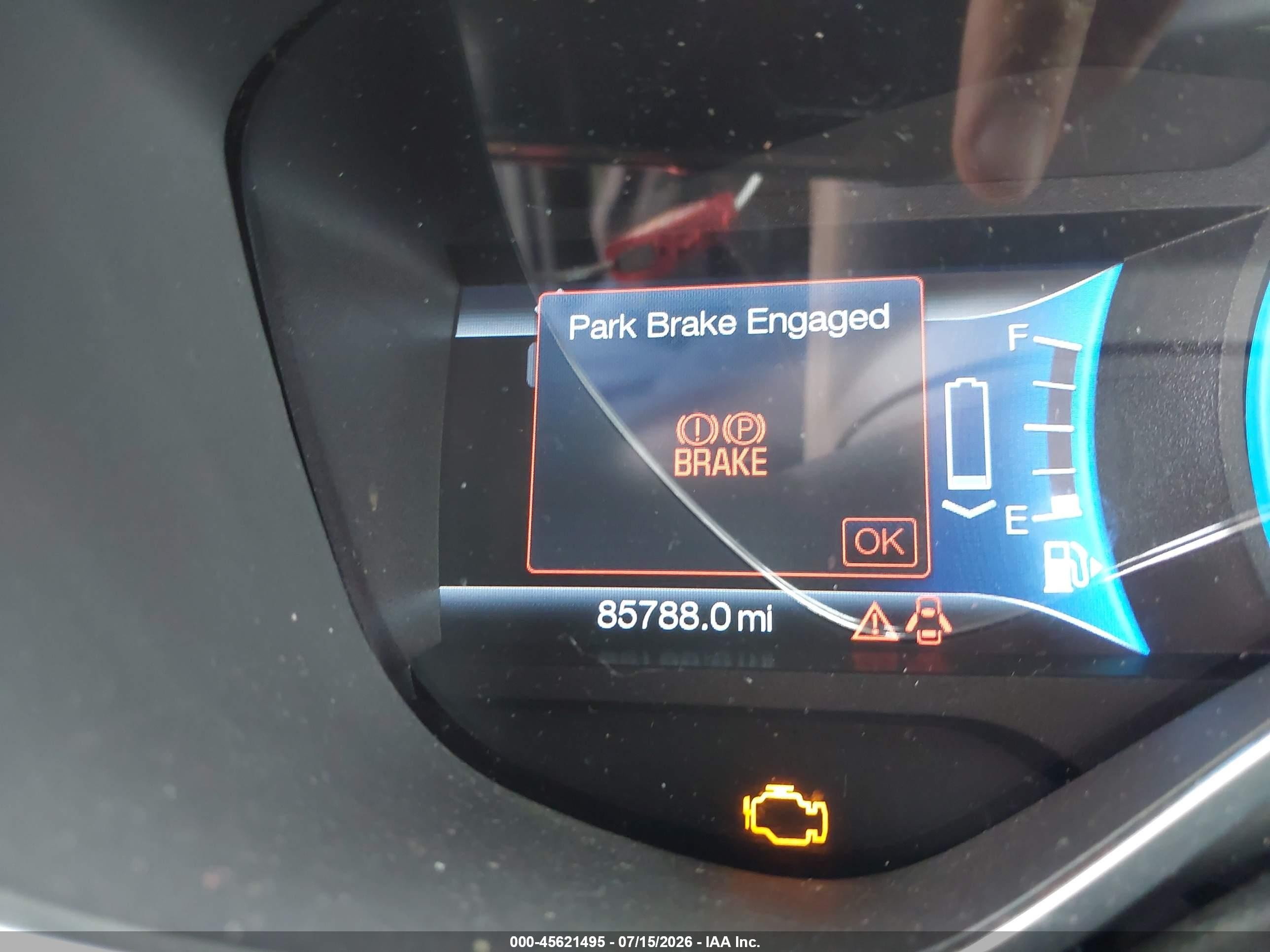 2013 Ford C-max Energi Sel Red vin: 1FADP5CU1DL548978