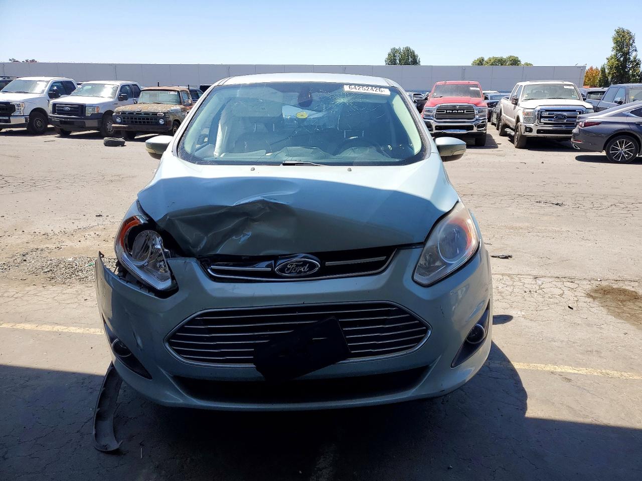 2014 Ford C-max Premium Silver vin: 1FADP5CU1EL515349