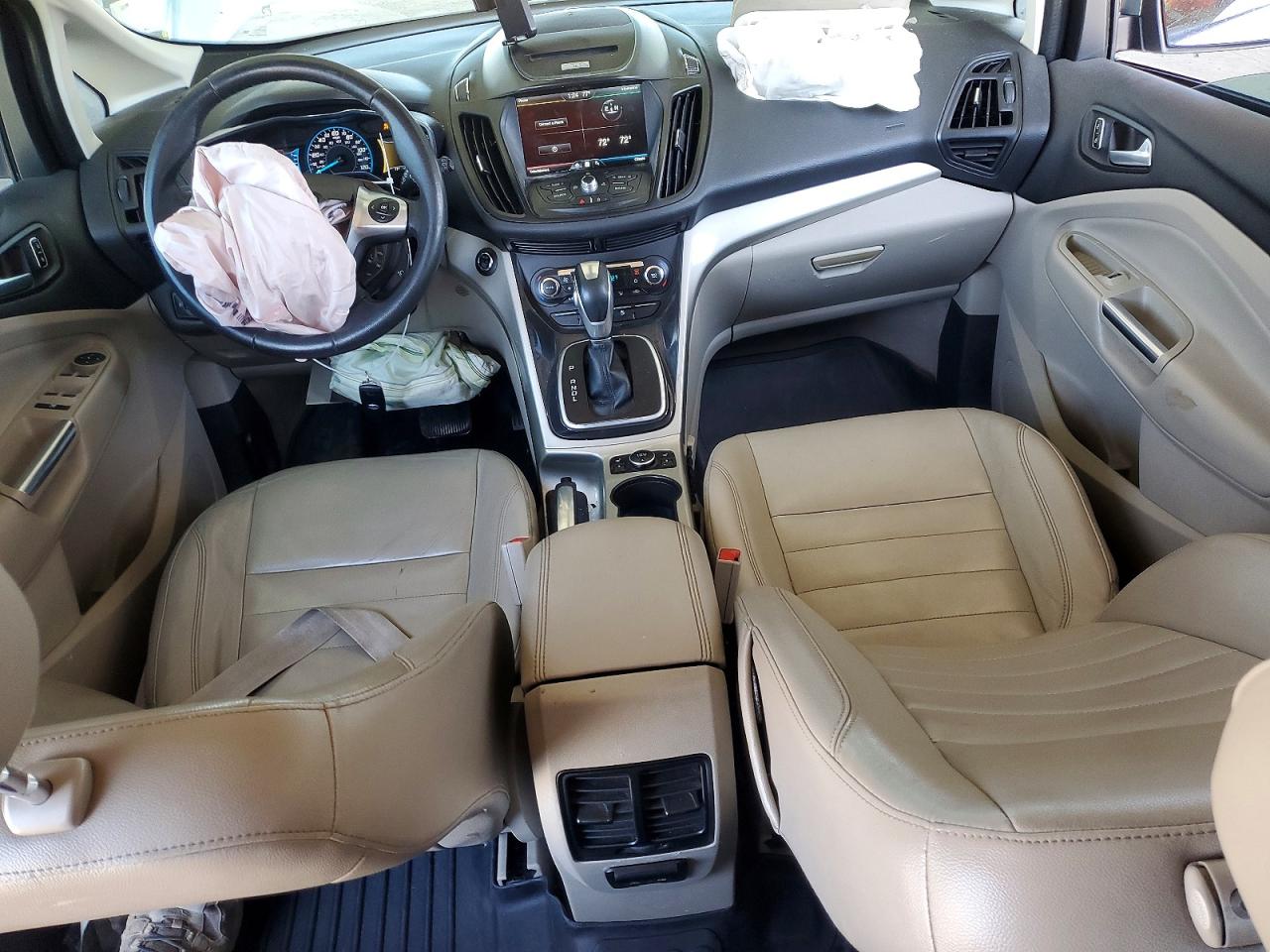 2014 Ford C-max Premium Silver vin: 1FADP5CU1EL515349