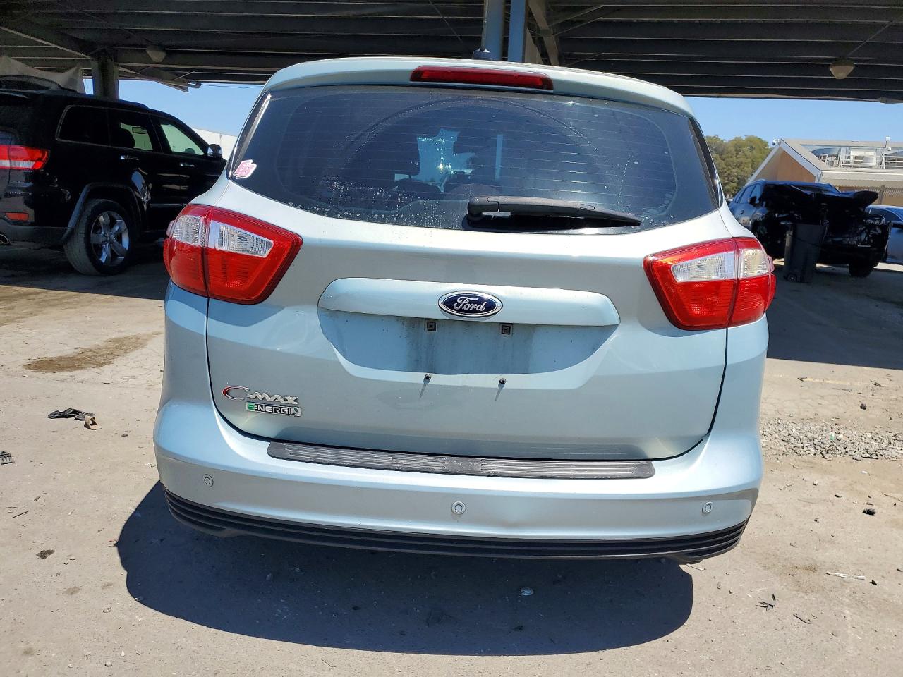 2014 Ford C-max Premium Silver vin: 1FADP5CU1EL515349