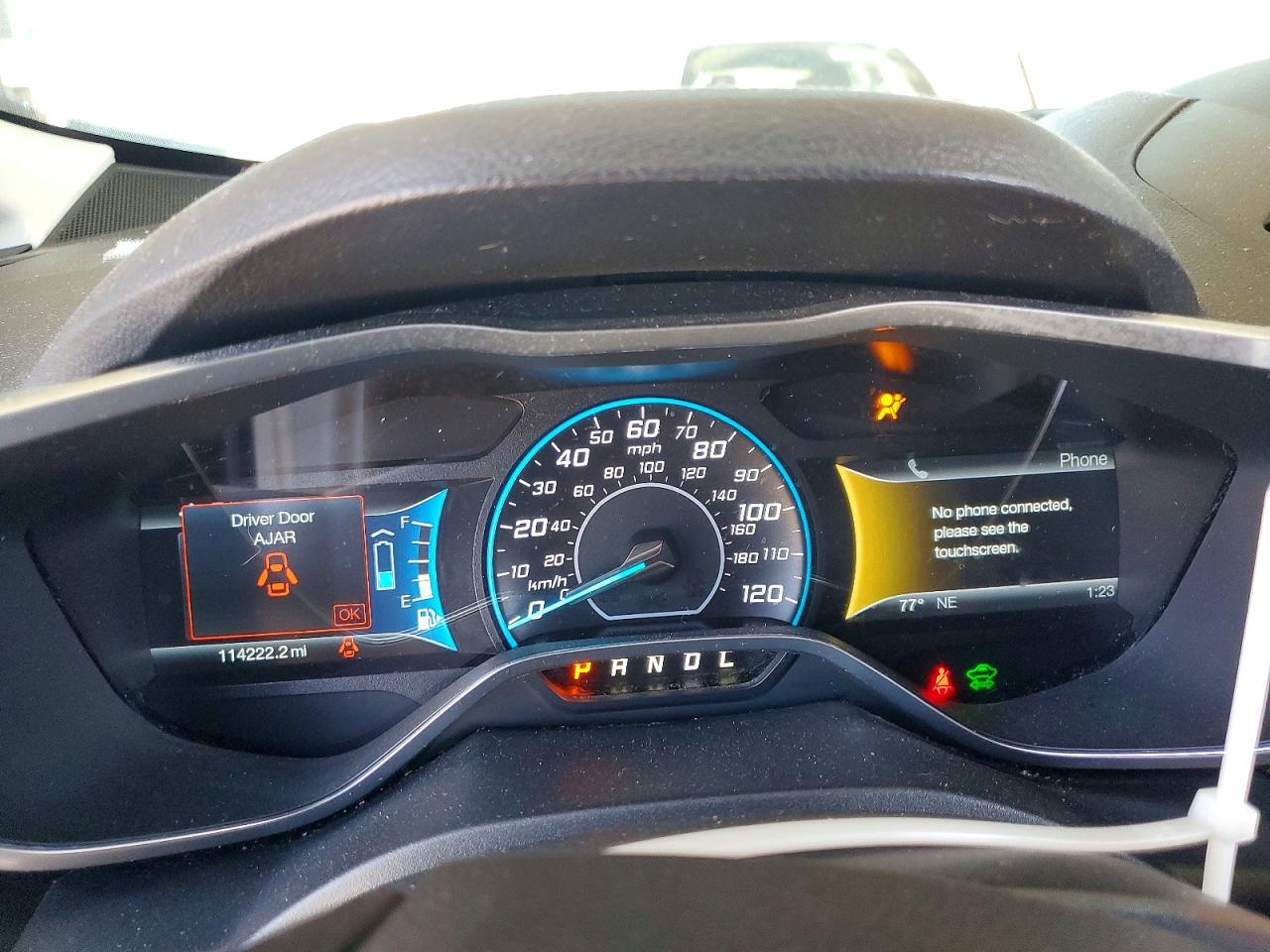 2014 Ford C-max Premium Silver vin: 1FADP5CU1EL515349