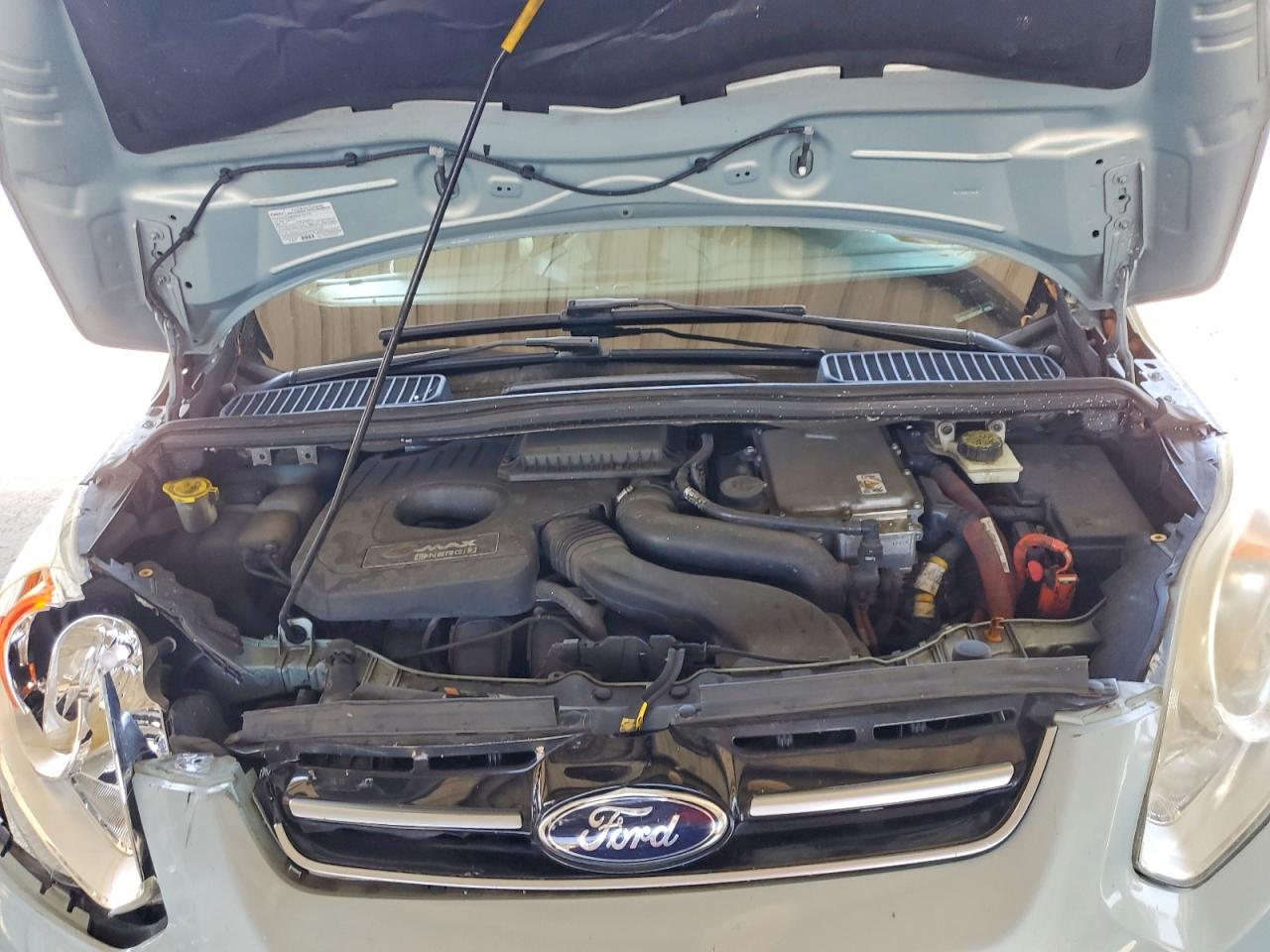 2014 Ford C-max Premium Silver vin: 1FADP5CU1EL515349