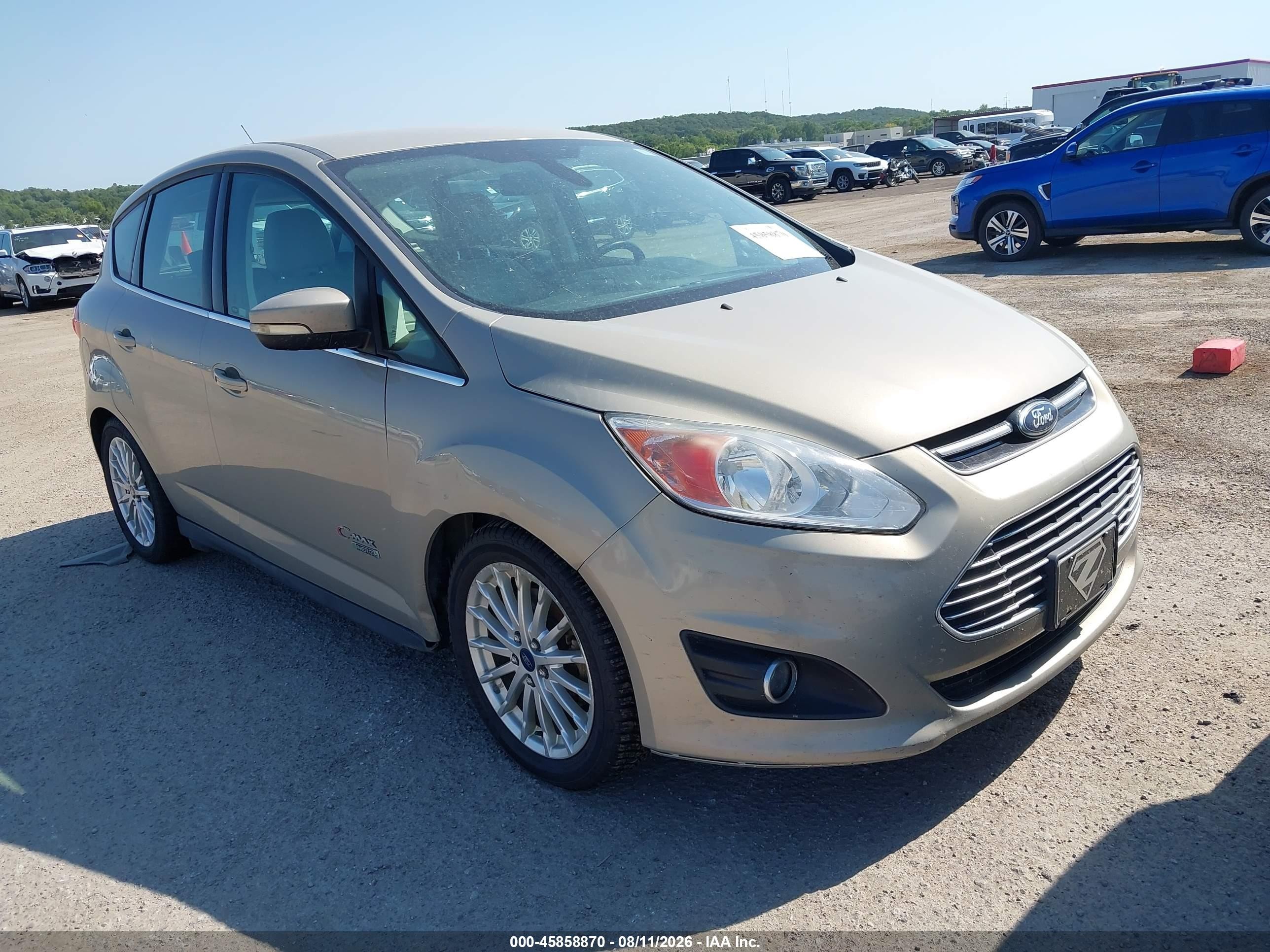 2015 Ford C-max Energi Sel Gold vin: 1FADP5CU1FL118726