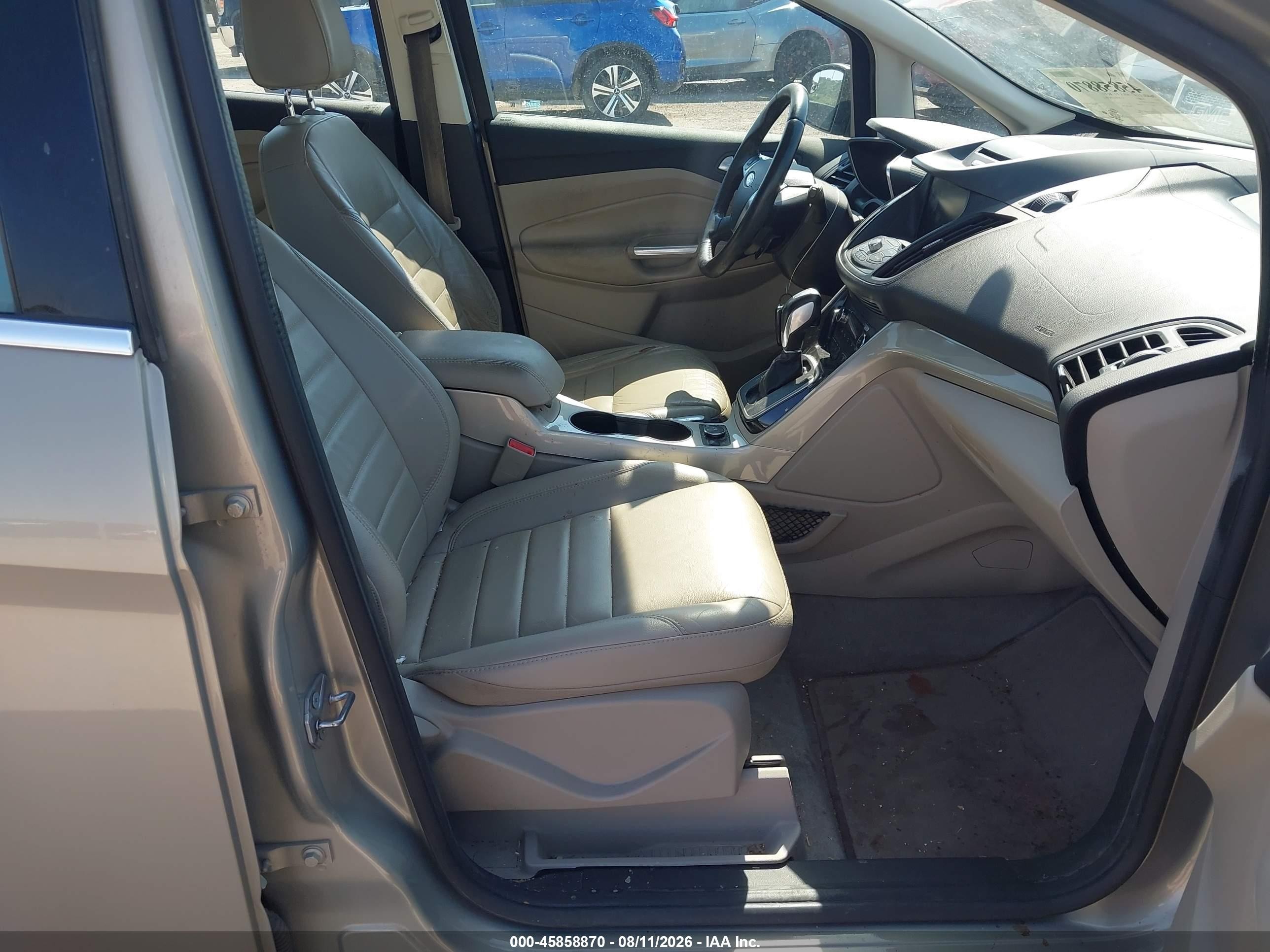 2015 Ford C-max Energi Sel Gold vin: 1FADP5CU1FL118726