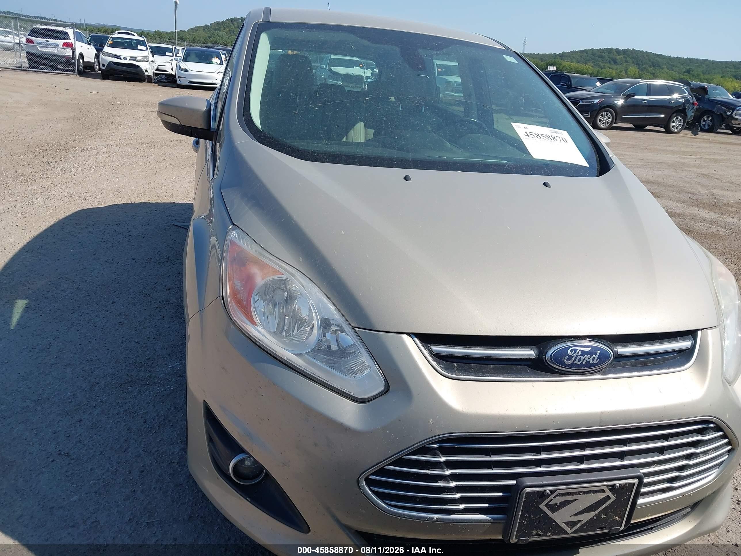 2015 Ford C-max Energi Sel Gold vin: 1FADP5CU1FL118726