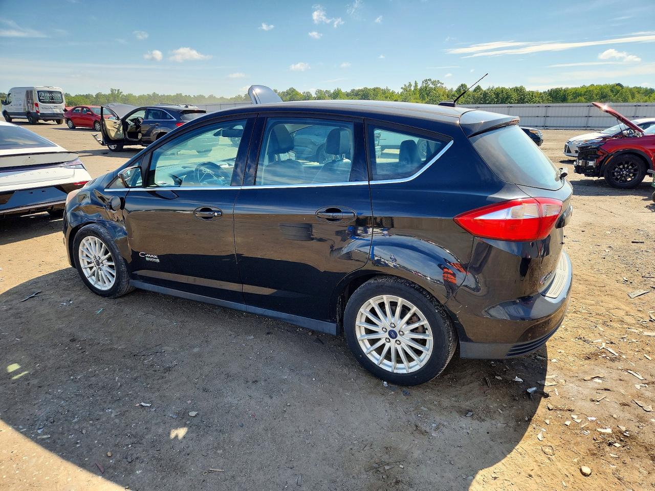 2013 Ford C-max Premium Black vin: 1FADP5CU2DL520638