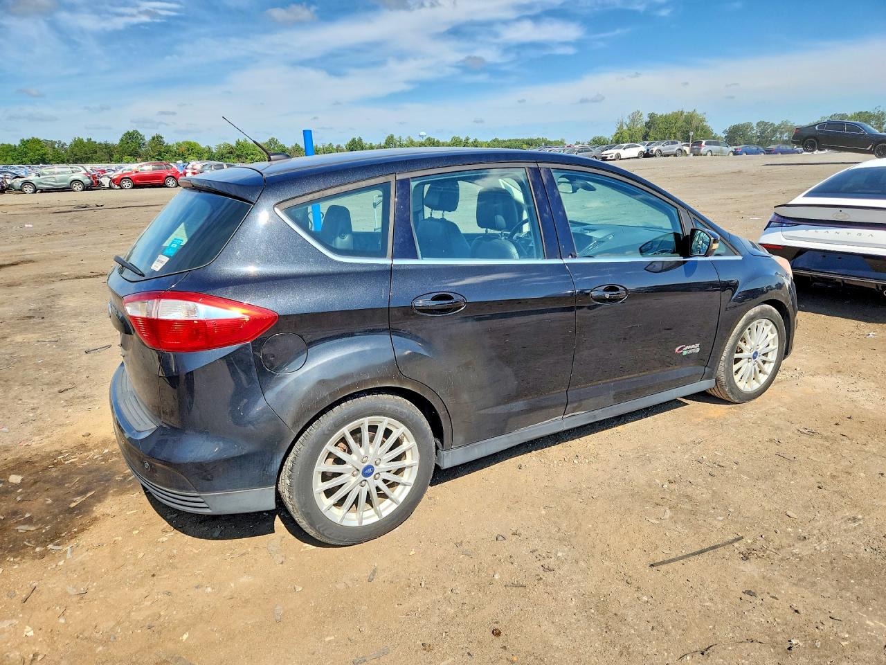 2013 Ford C-max Premium Black vin: 1FADP5CU2DL520638