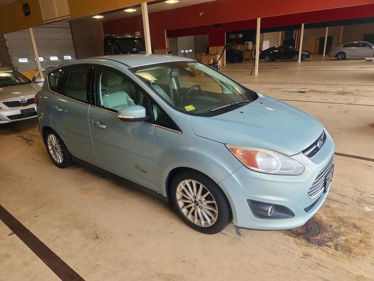2013 Ford C-max Premium Бирюзовый vin: 1FADP5CU2DL536399