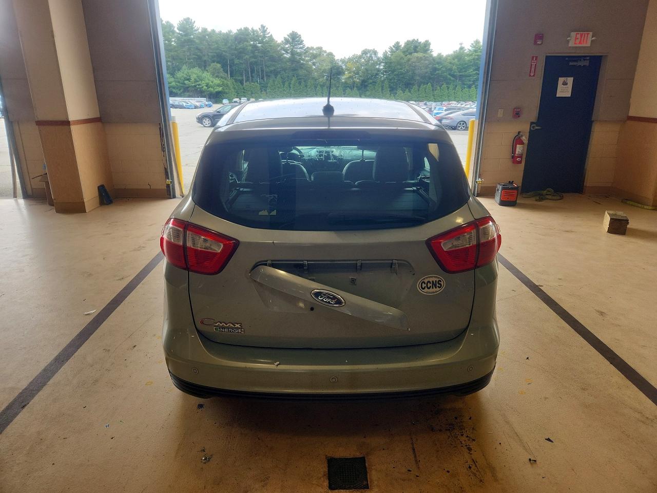 2013 Ford C-max Premium Бирюзовый vin: 1FADP5CU2DL536399