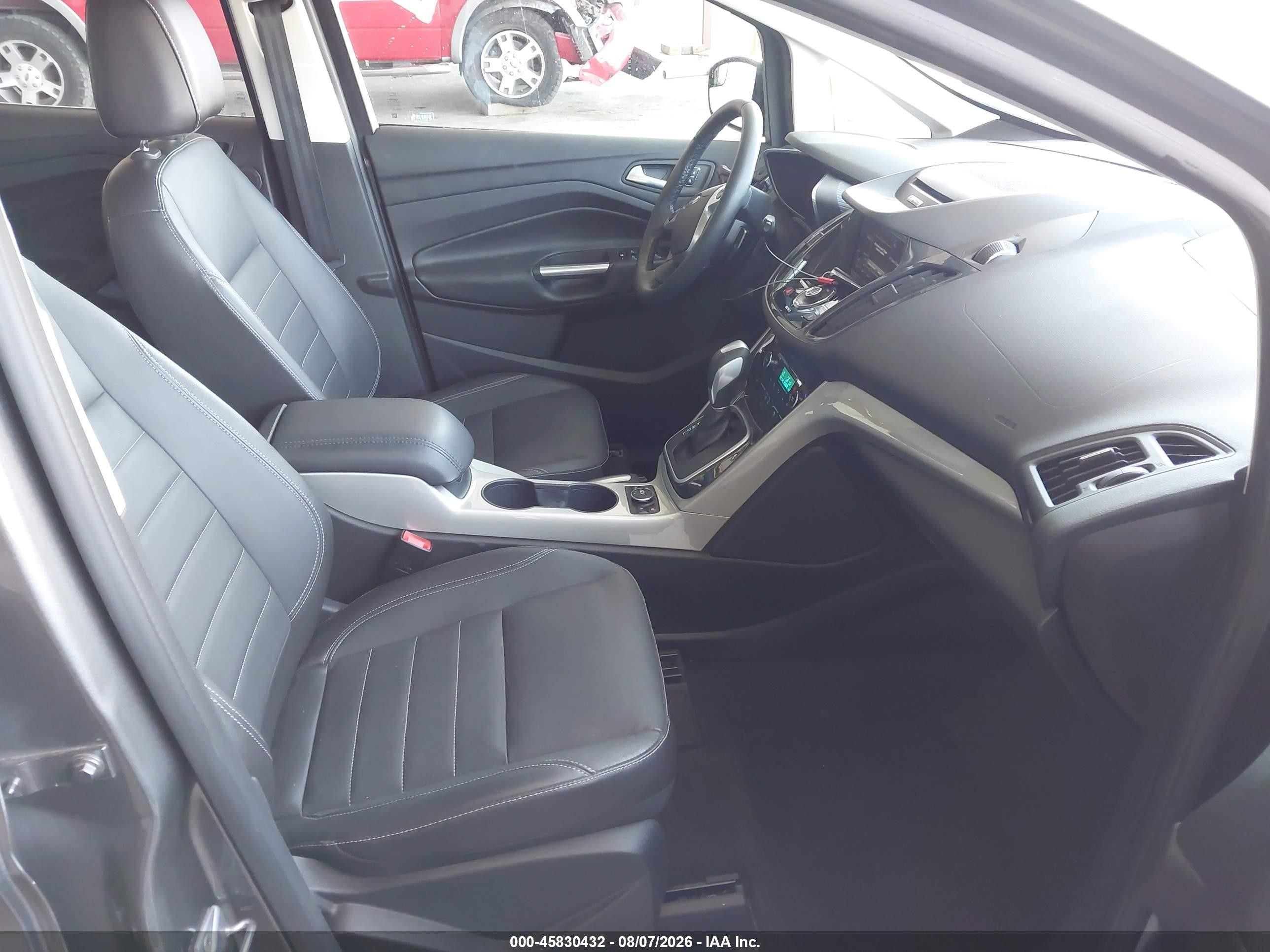 2014 Ford C-max Energi Sel Gray vin: 1FADP5CU2EL508524