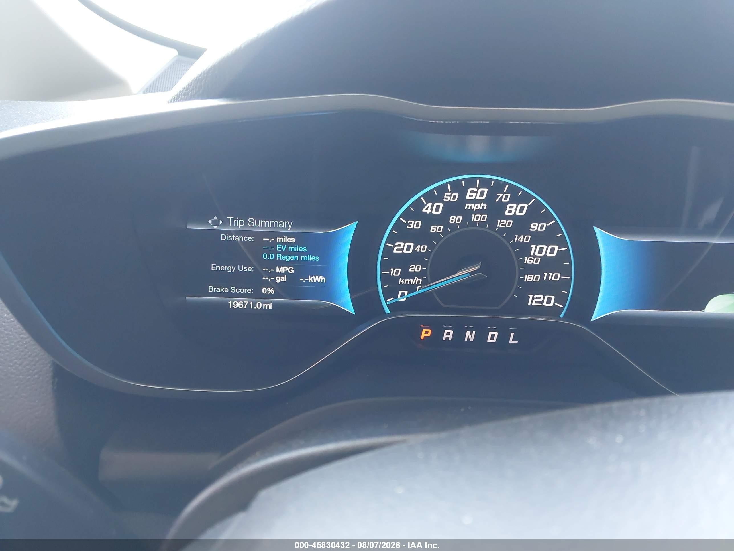 2014 Ford C-max Energi Sel Gray vin: 1FADP5CU2EL508524