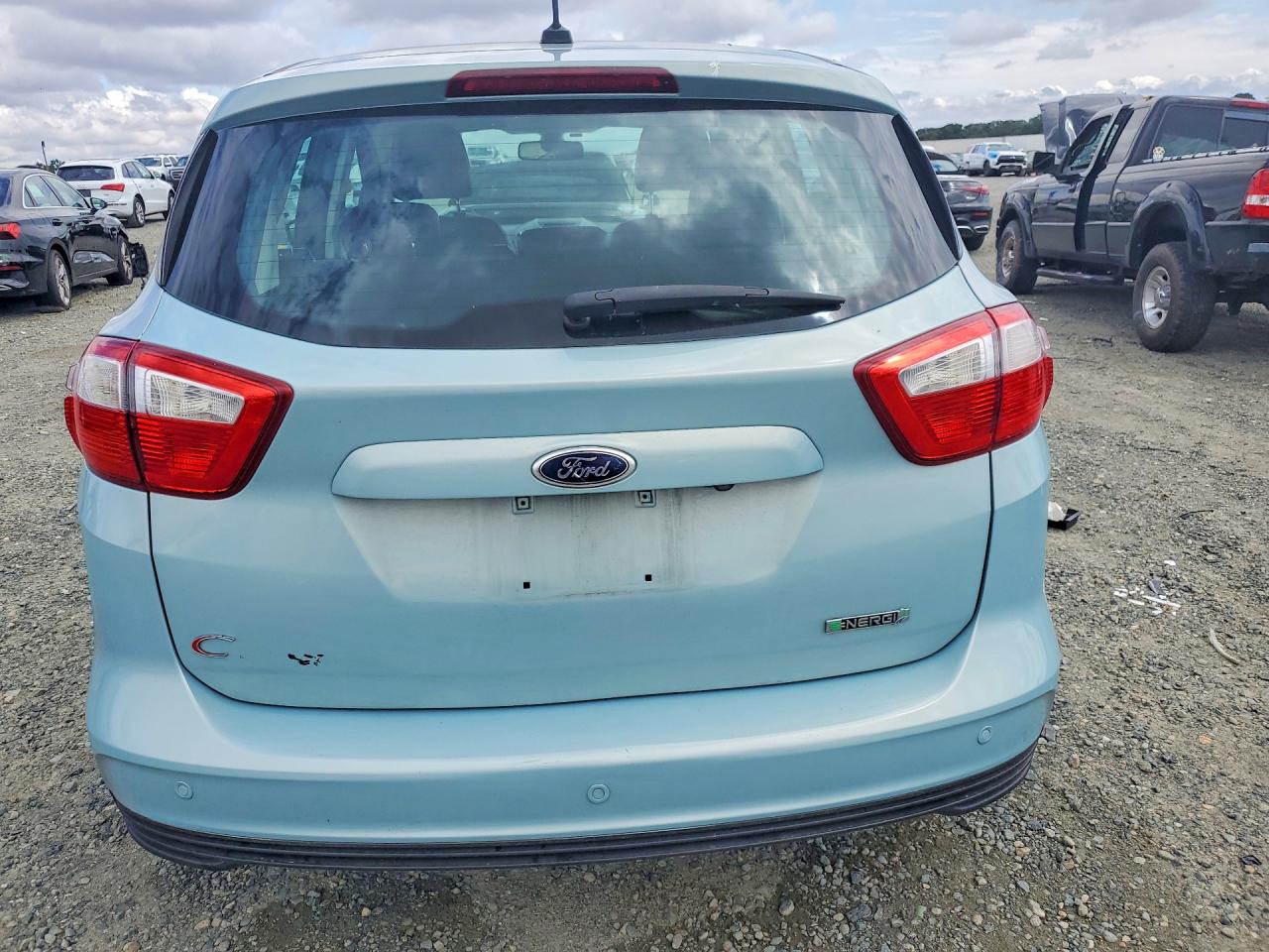 2014 Ford C-max Turquoise vin: 1FADP5CU2EL511178