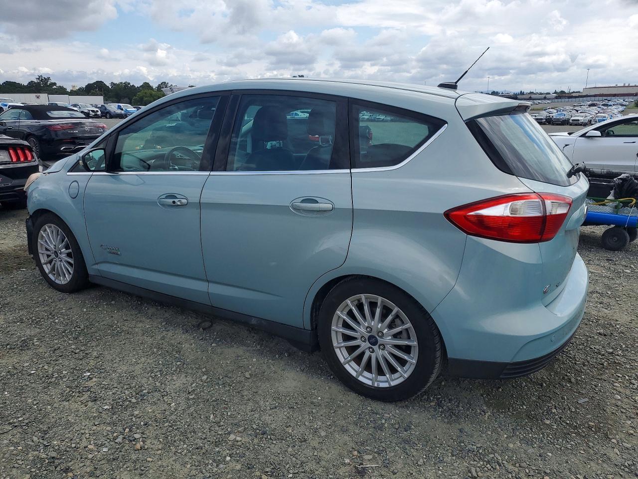 2014 Ford C-max Turquoise vin: 1FADP5CU2EL511178