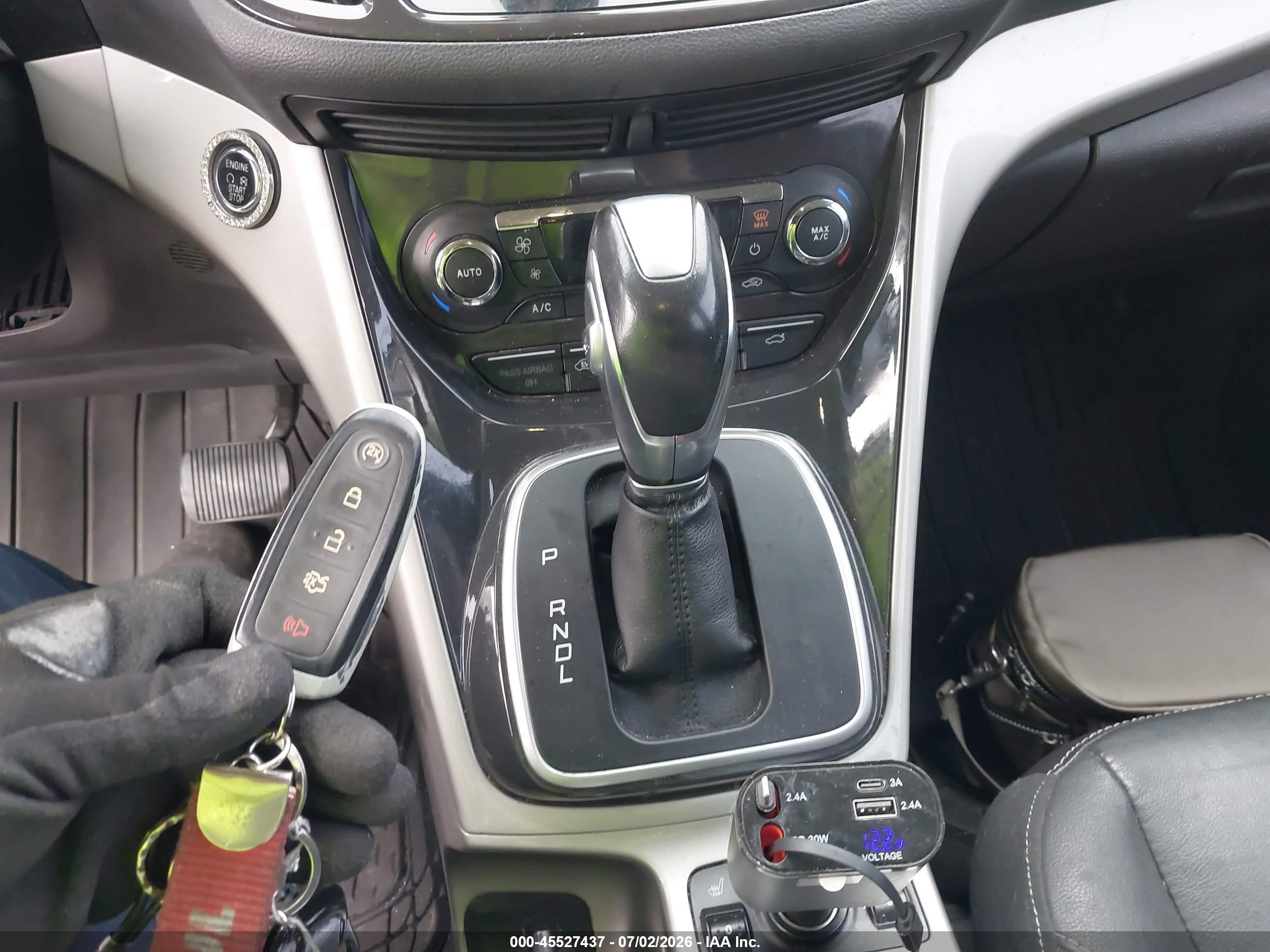 2014 Ford C-max Energi Sel Black vin: 1FADP5CU2EL513089