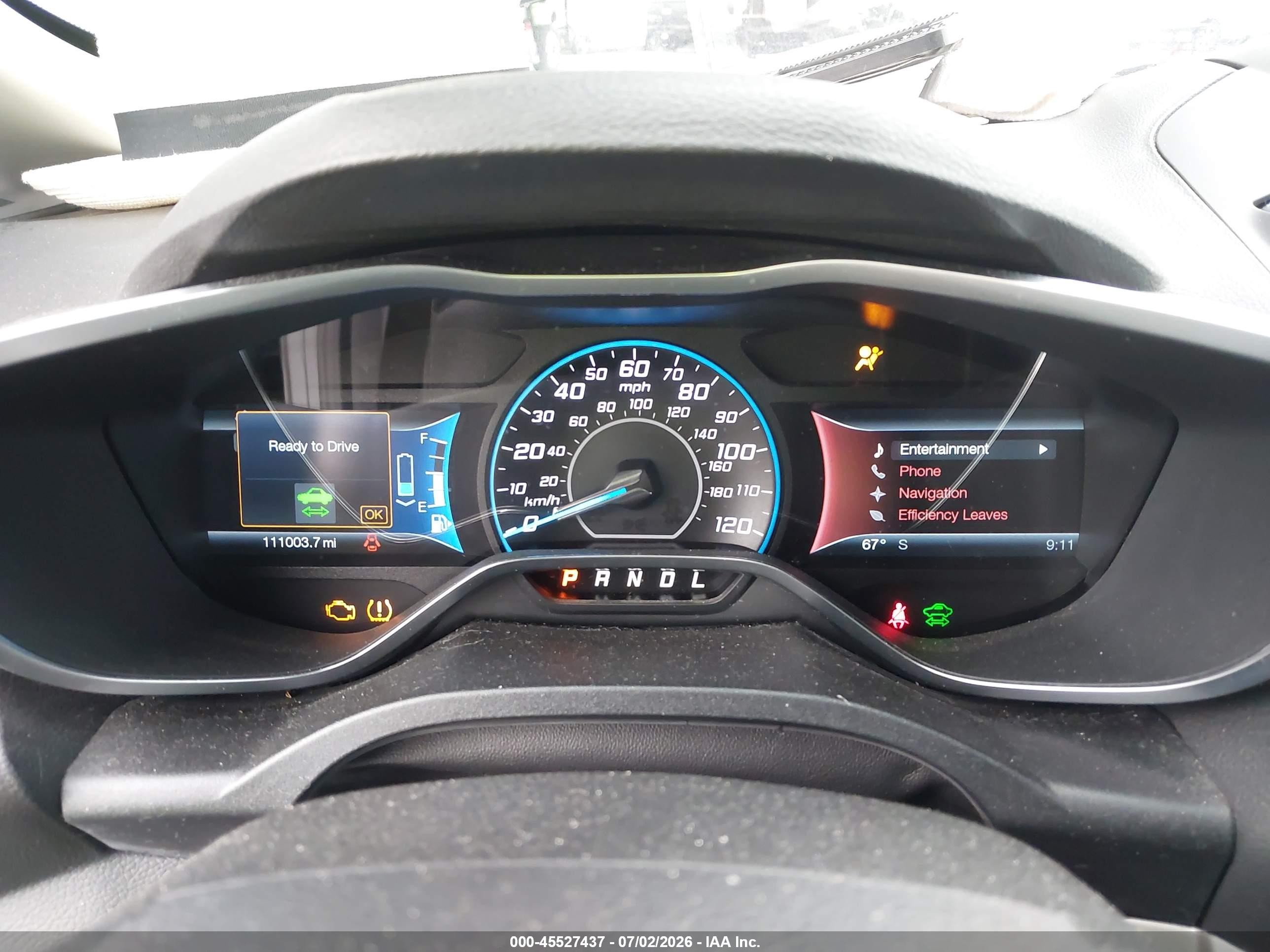 2014 Ford C-max Energi Sel Black vin: 1FADP5CU2EL513089